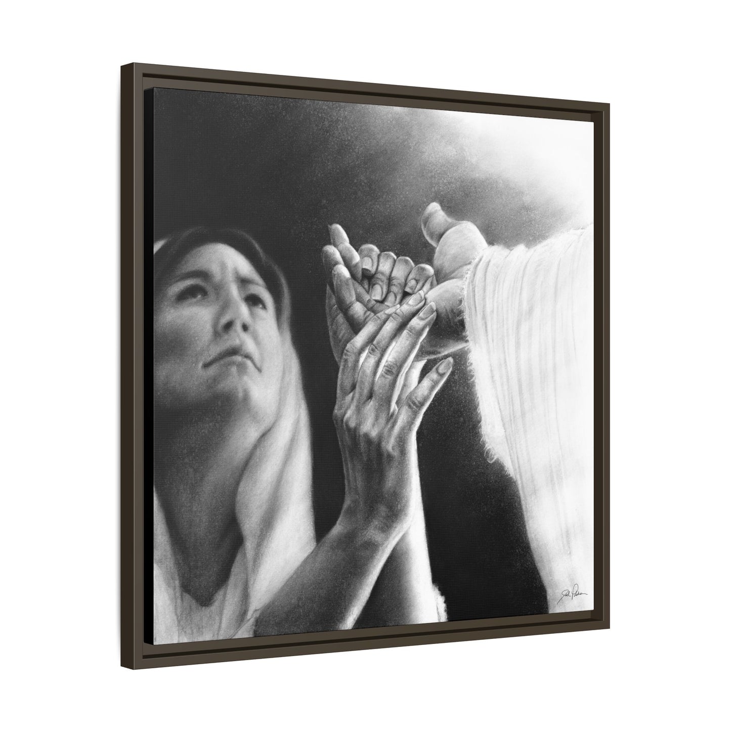 "Be of Good Comfort" Framed Canvas
