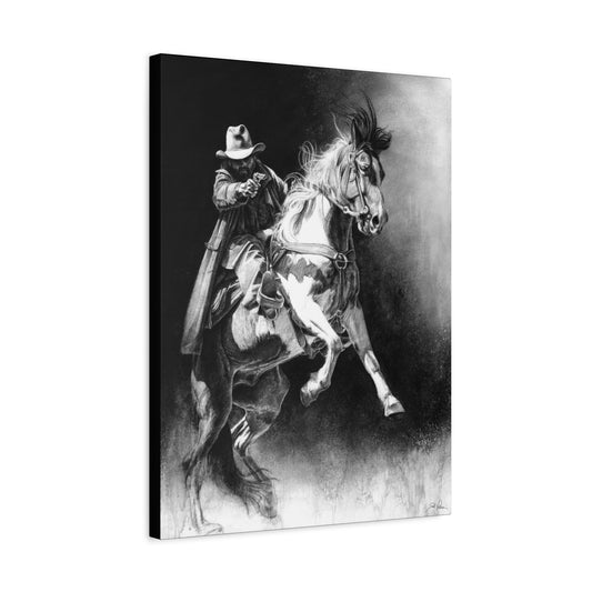 "Rough Rider" Stretched Canvas