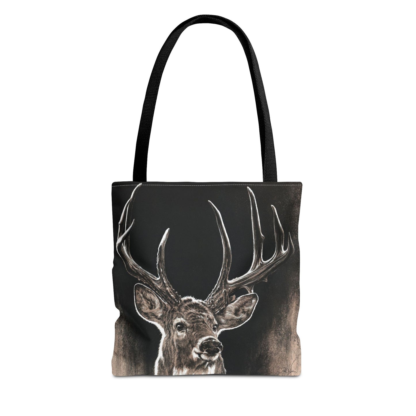 "Backlit Buck" Tote Bag