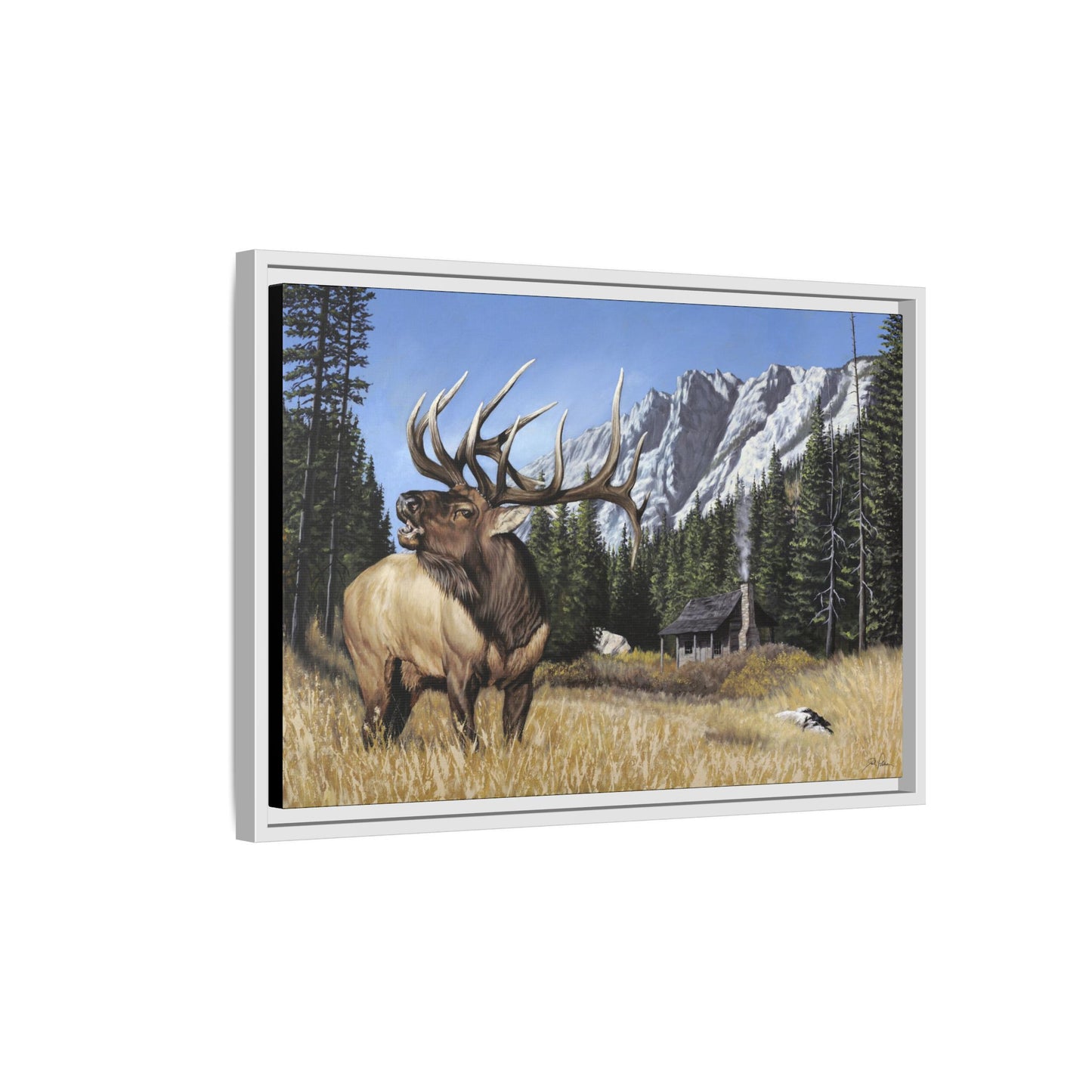"Sanctuary" Framed Canvas