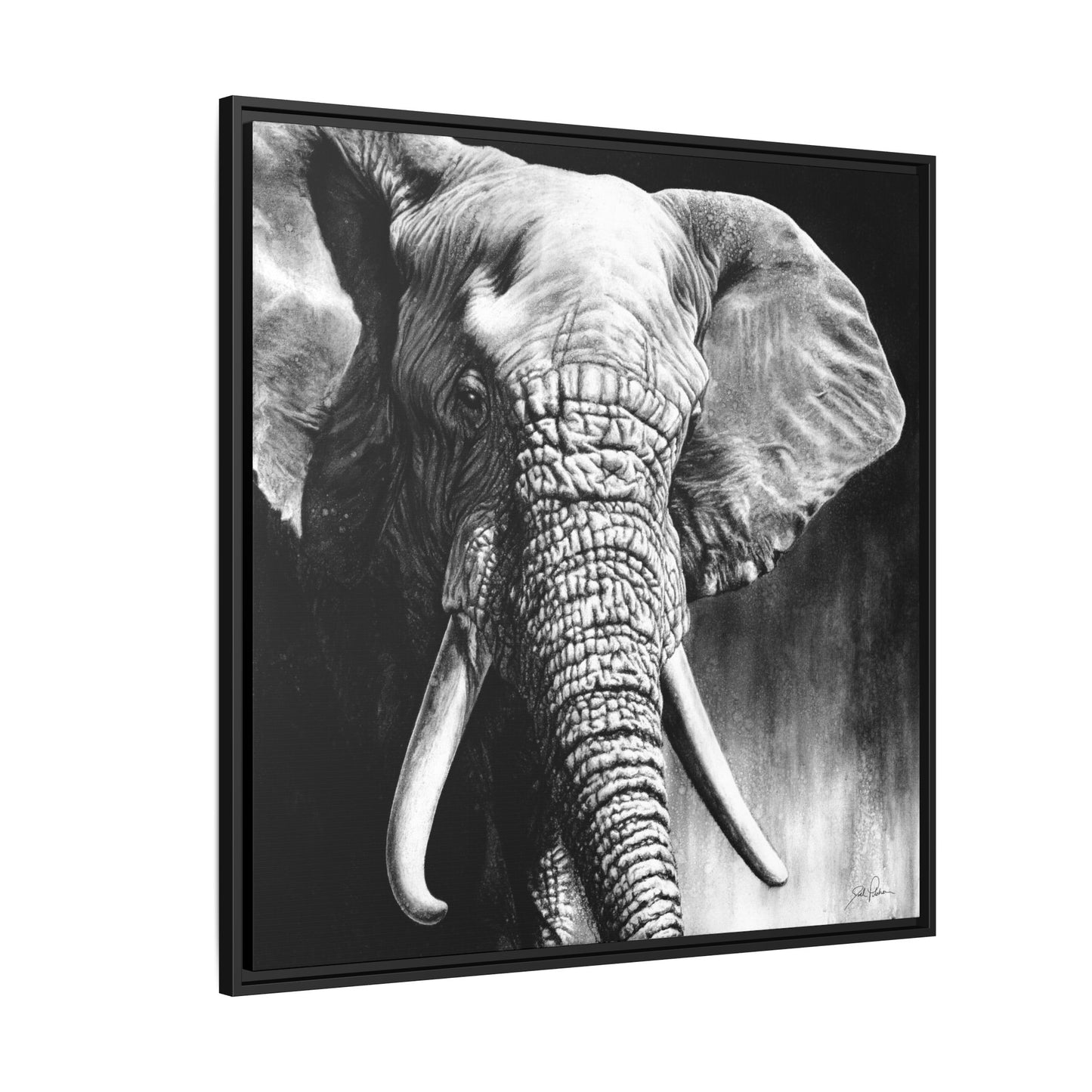 "High & Mighty" Framed Canvas