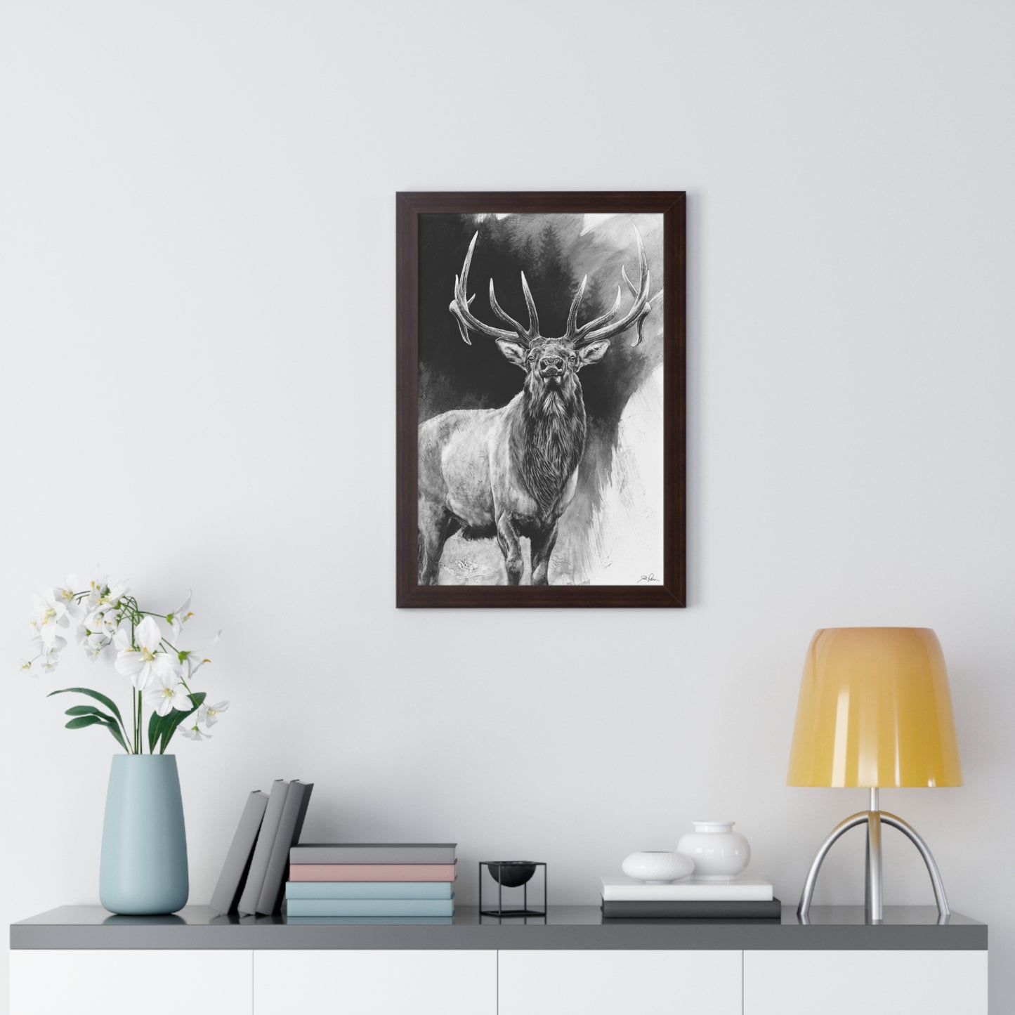 "Standing Tall" Framed Paper Print