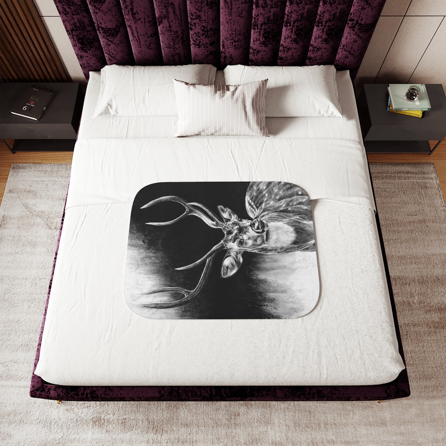 "Axis Buck" Sherpa Blanket.