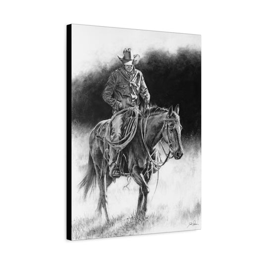 "Ridin' for the Brand" Stretched Canvas
