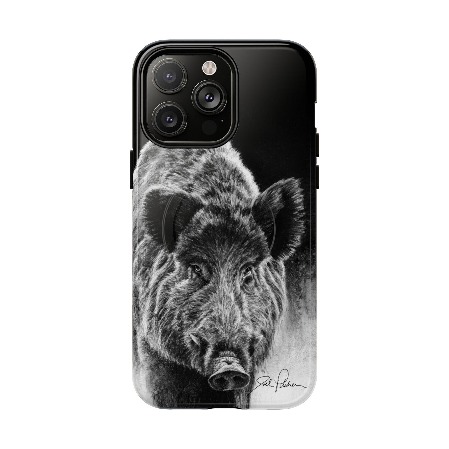 "Wild Boar" Magnetic Tough Case