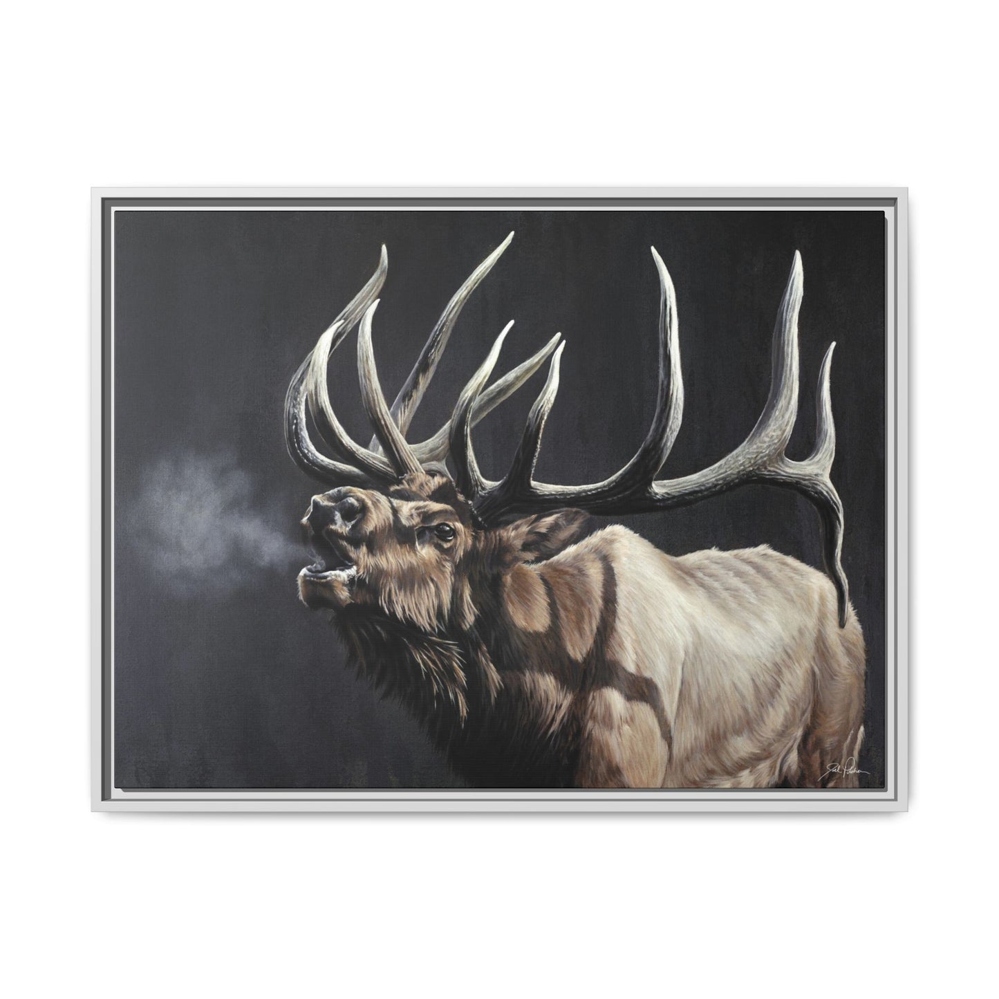 "Royal Persuasion" Framed Canvas