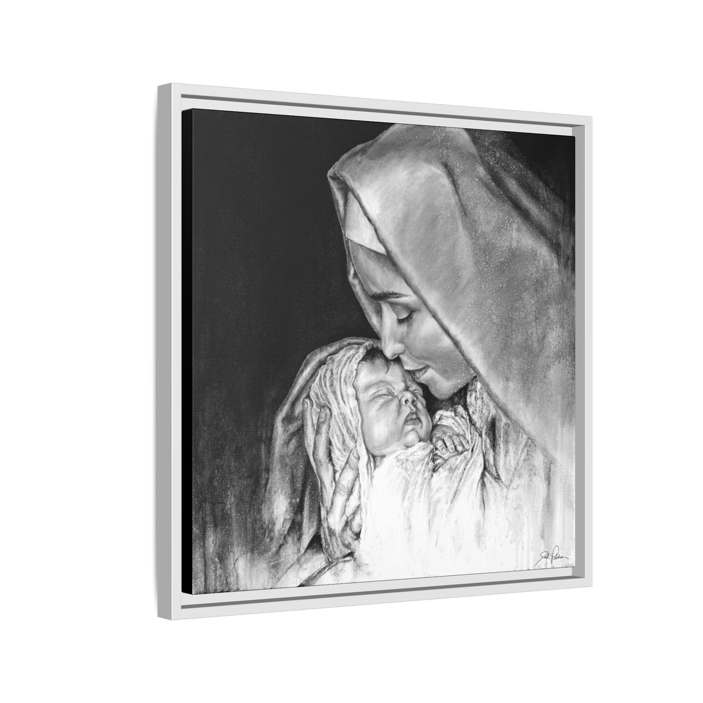 "King of Kings" Framed Canvas
