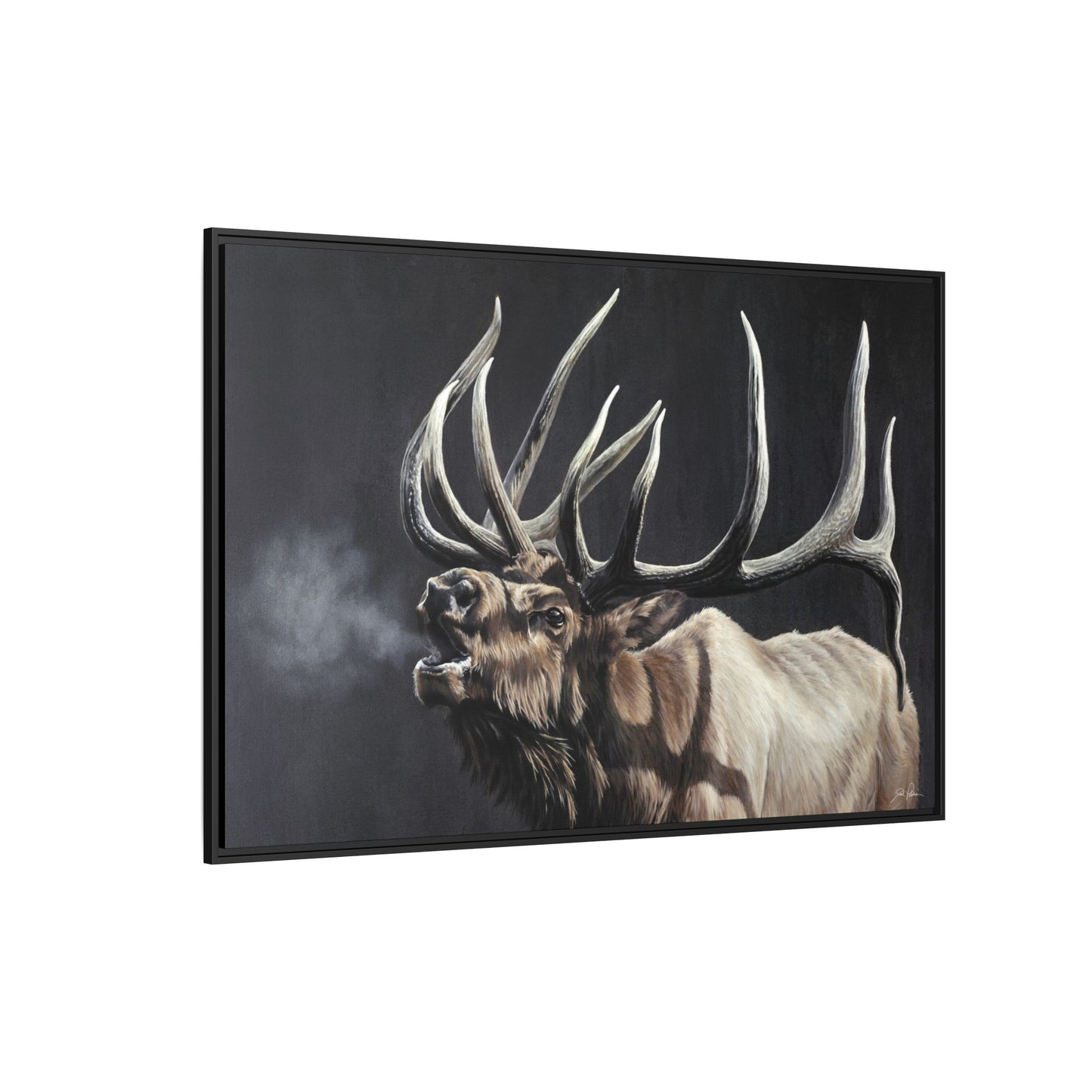"Royal Persuasion" Framed Canvas