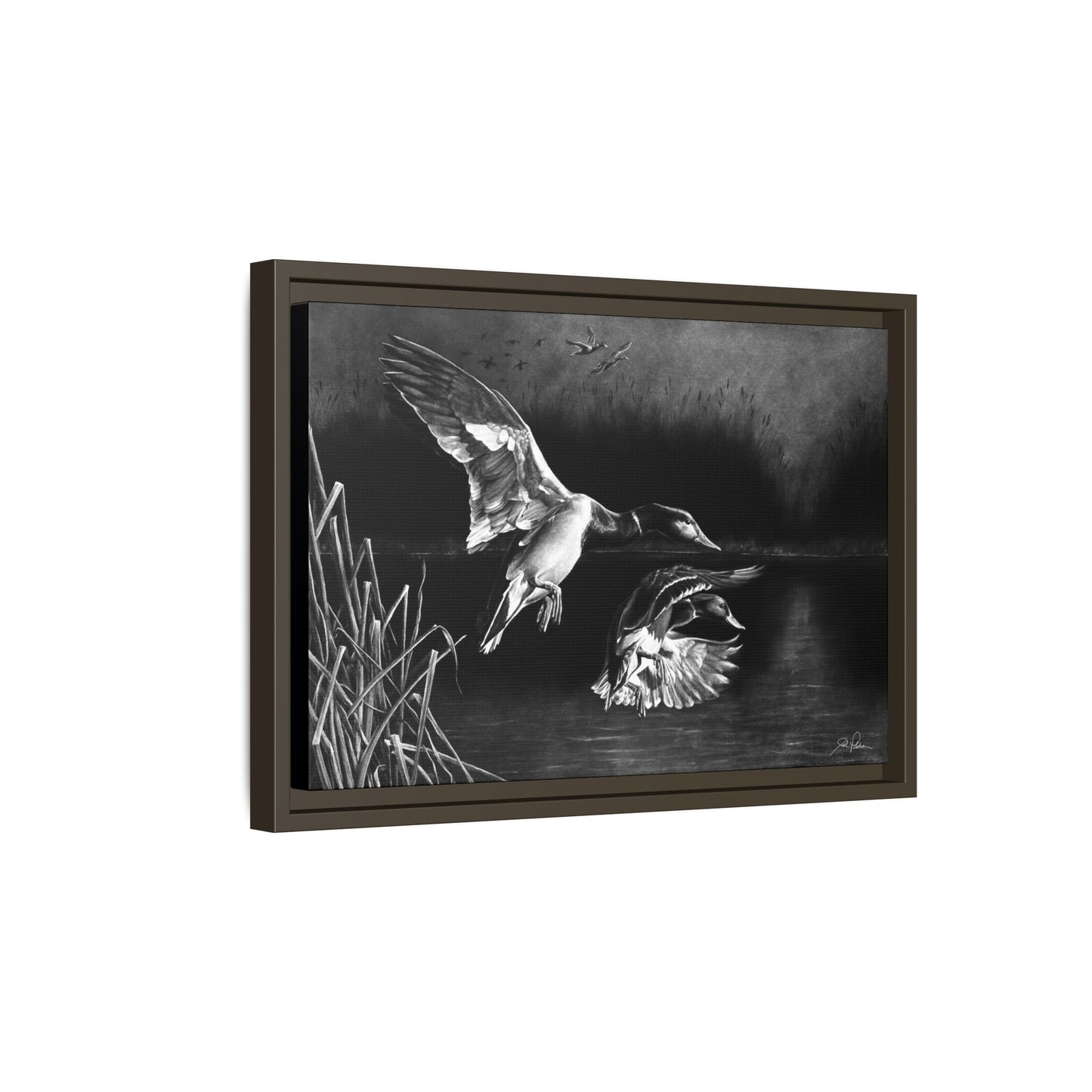 "Banded Brothers" Framed Canvas