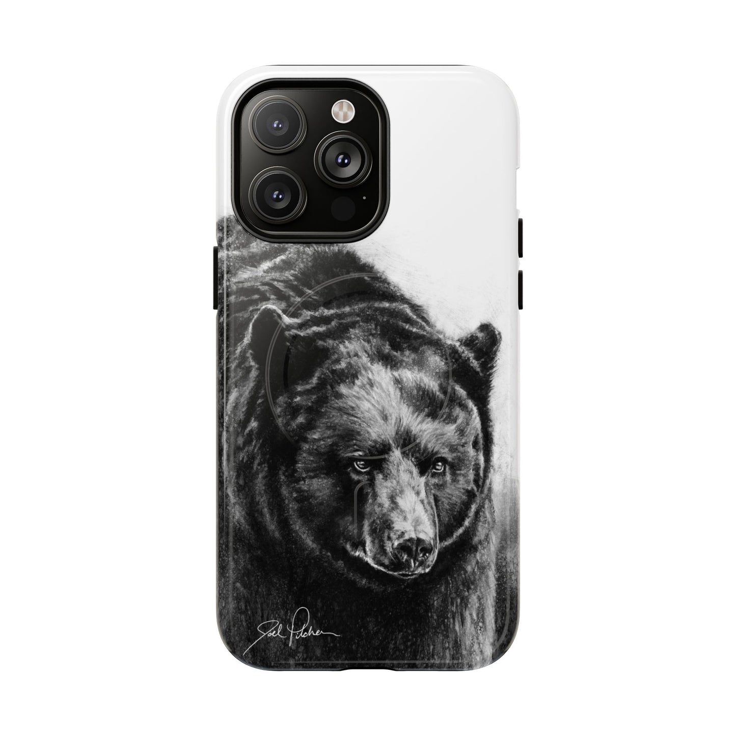 "Black Bear" Magnetic Tough Case
