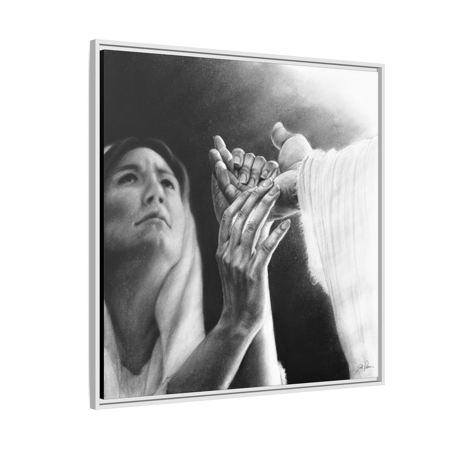 "Be of Good Comfort" Framed Canvas