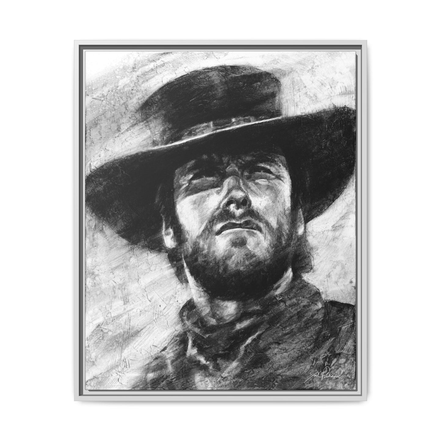 "Eastwood" Framed Canvas