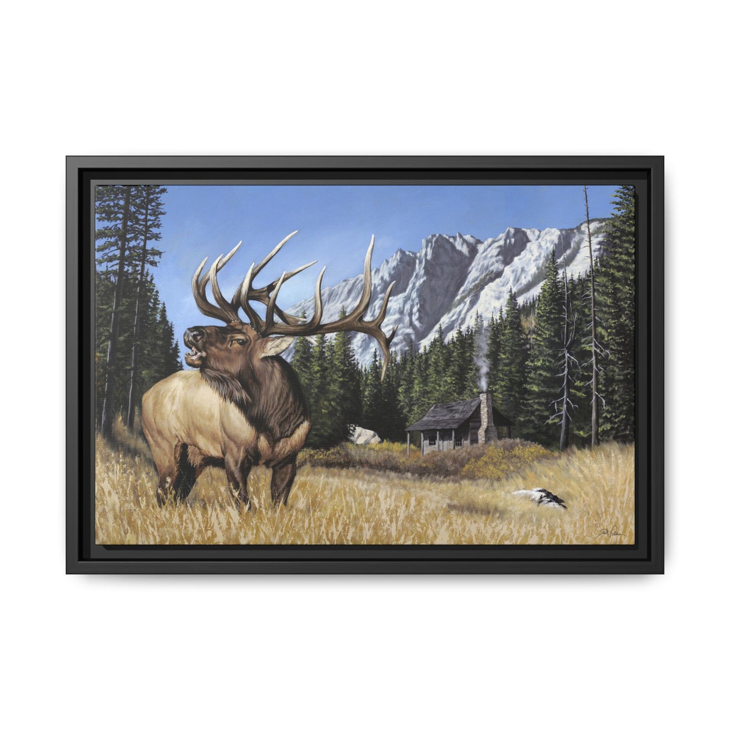 "Sanctuary" Framed Canvas