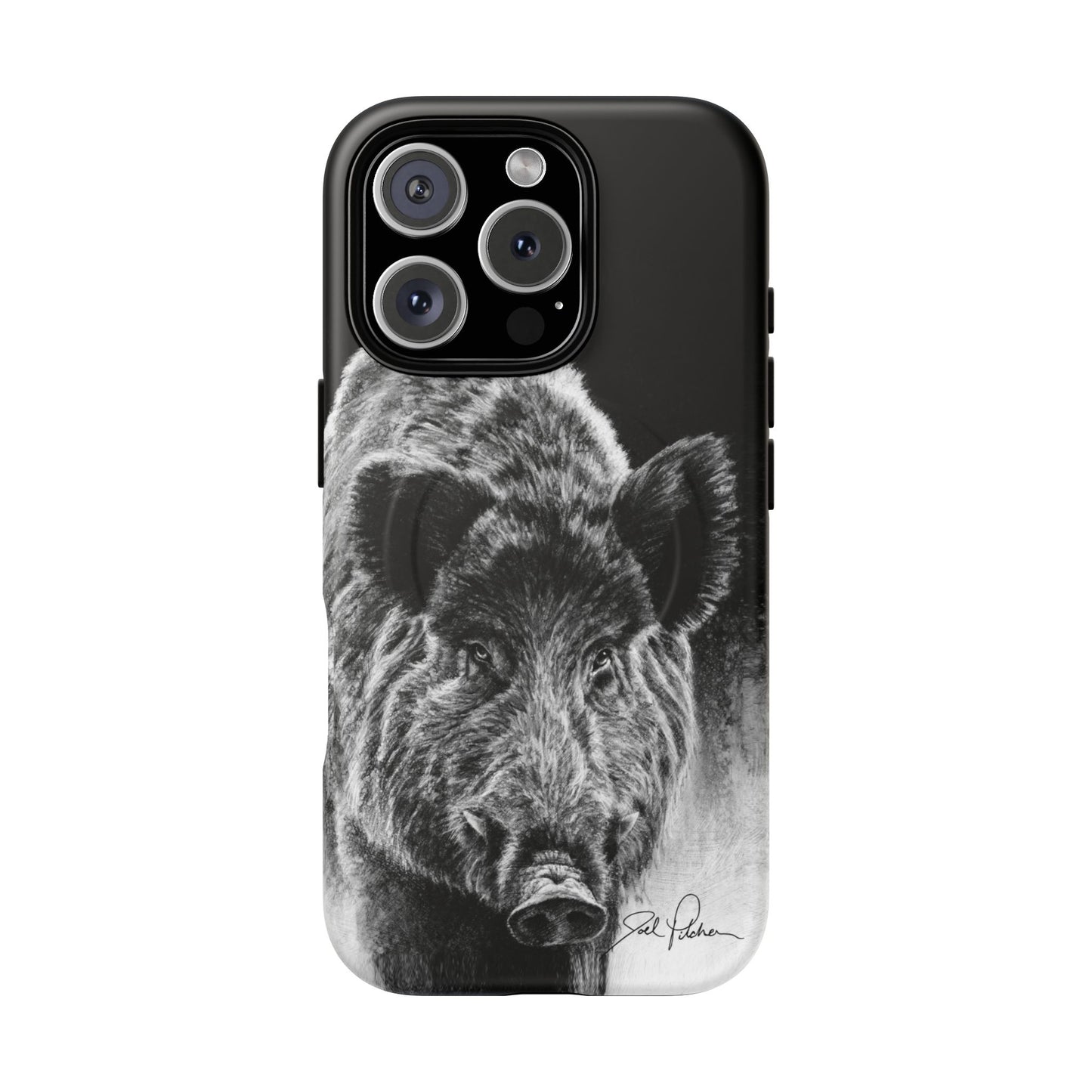 "Wild Boar" Magnetic Tough Case
