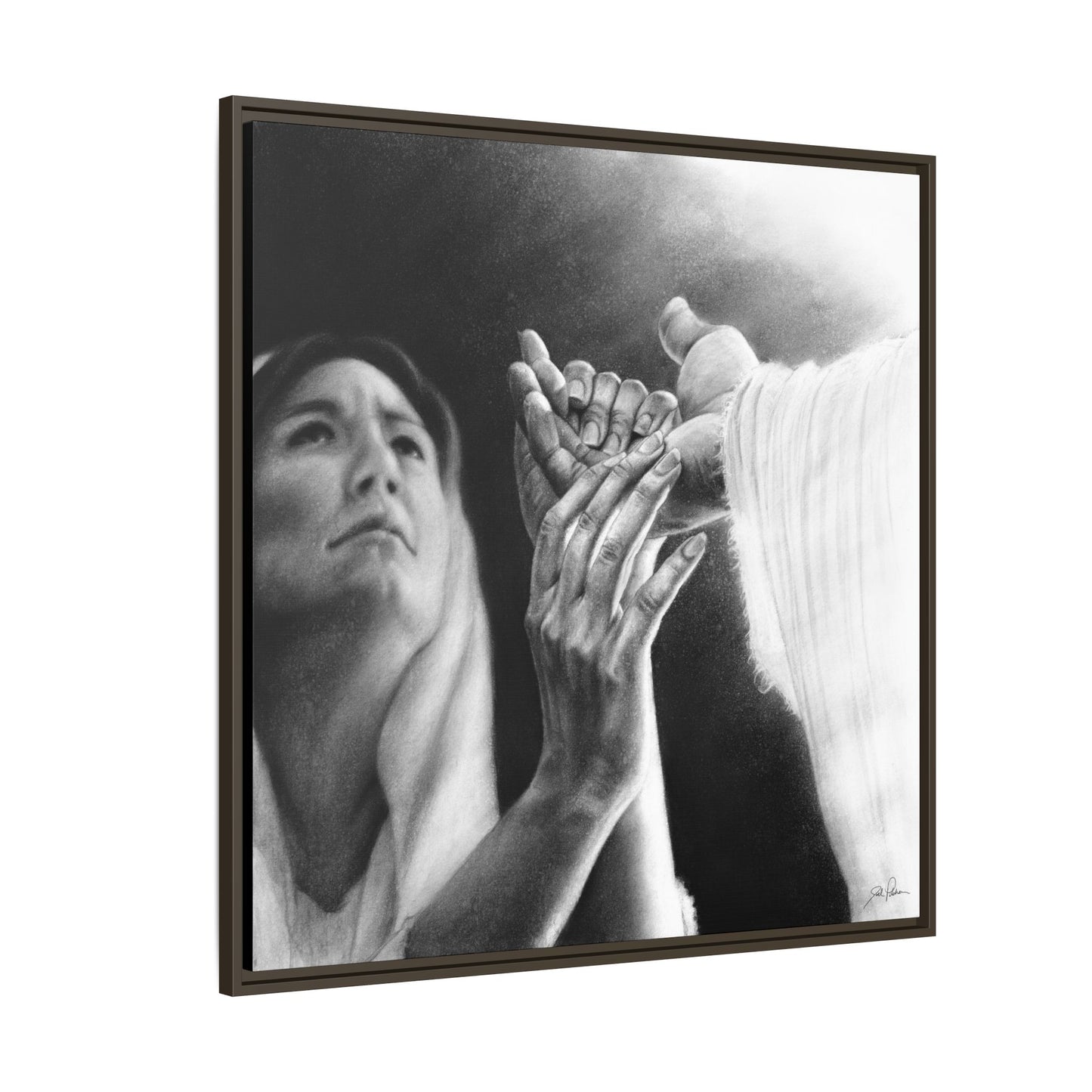"Be of Good Comfort" Framed Canvas