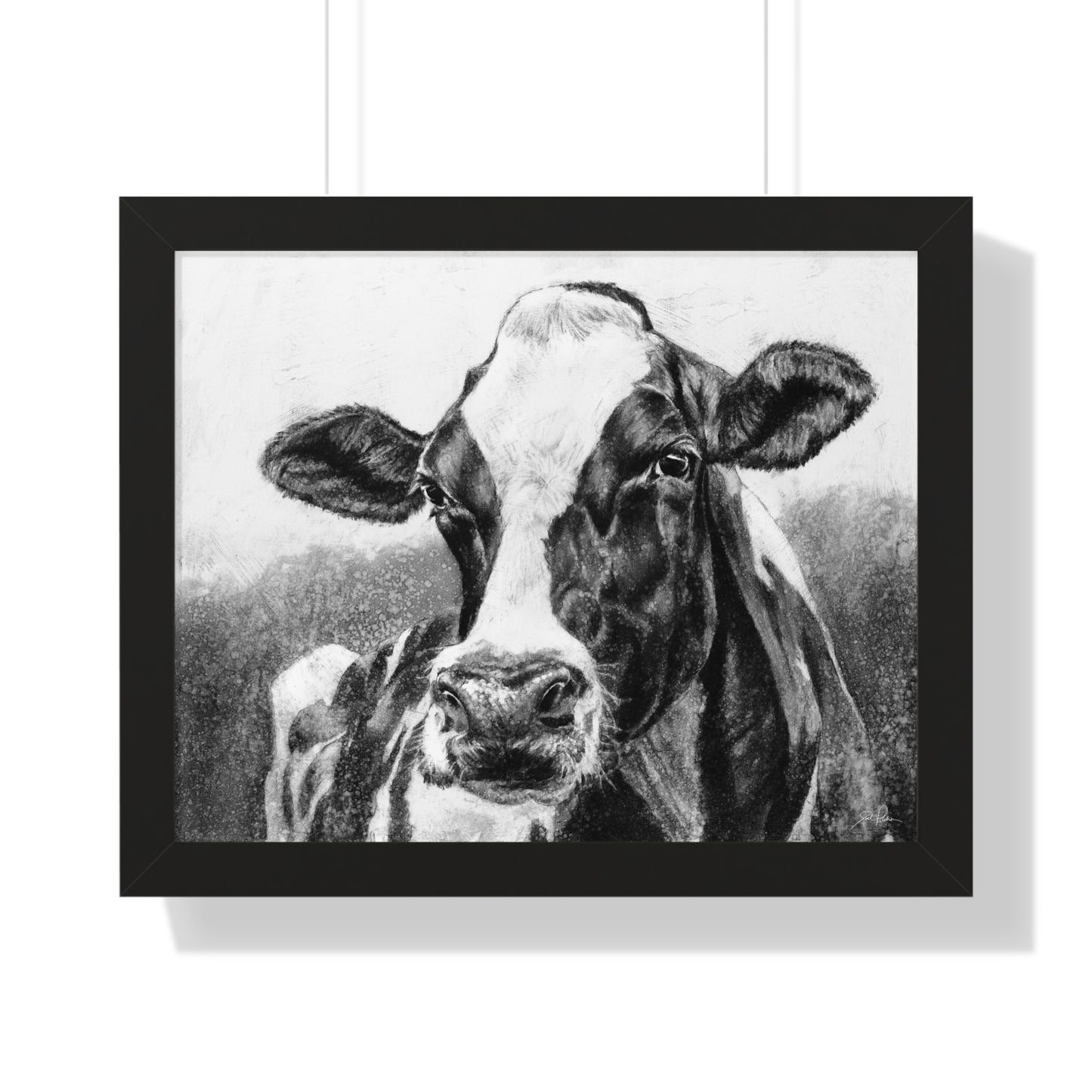 "Holstein" Framed Paper Print