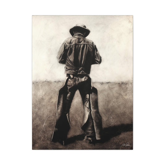 "Cowboy" Stretched Canvas