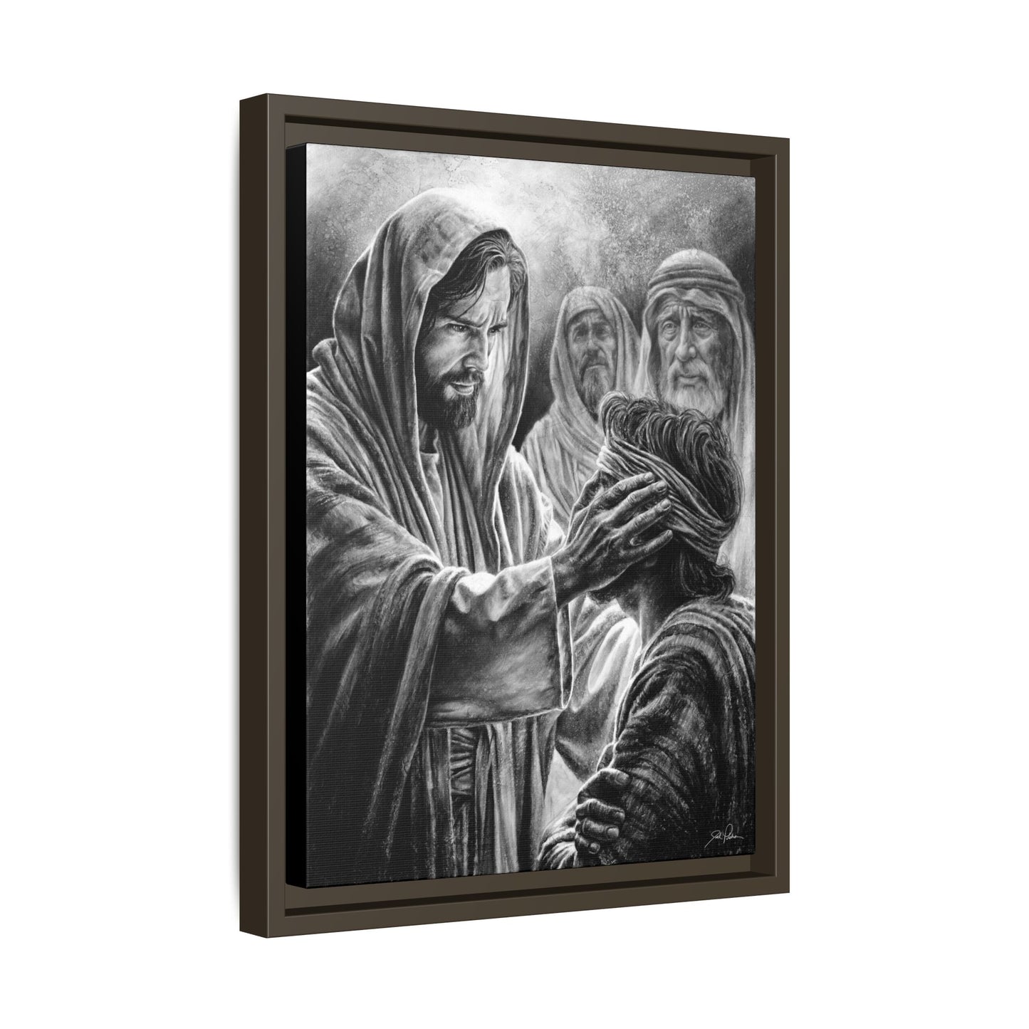 "That We May See" Framed Canvas
