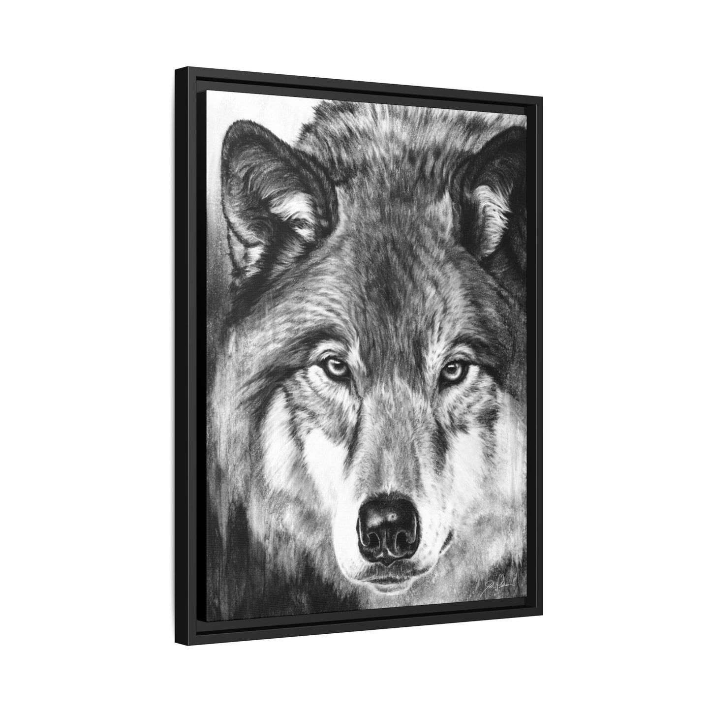 "I See You" Framed Canvas