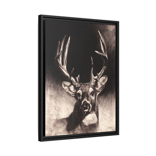 "Nice Buck" Framed Canvas