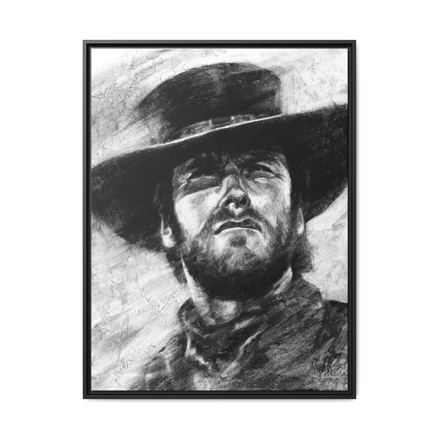 "Eastwood" Framed Canvas