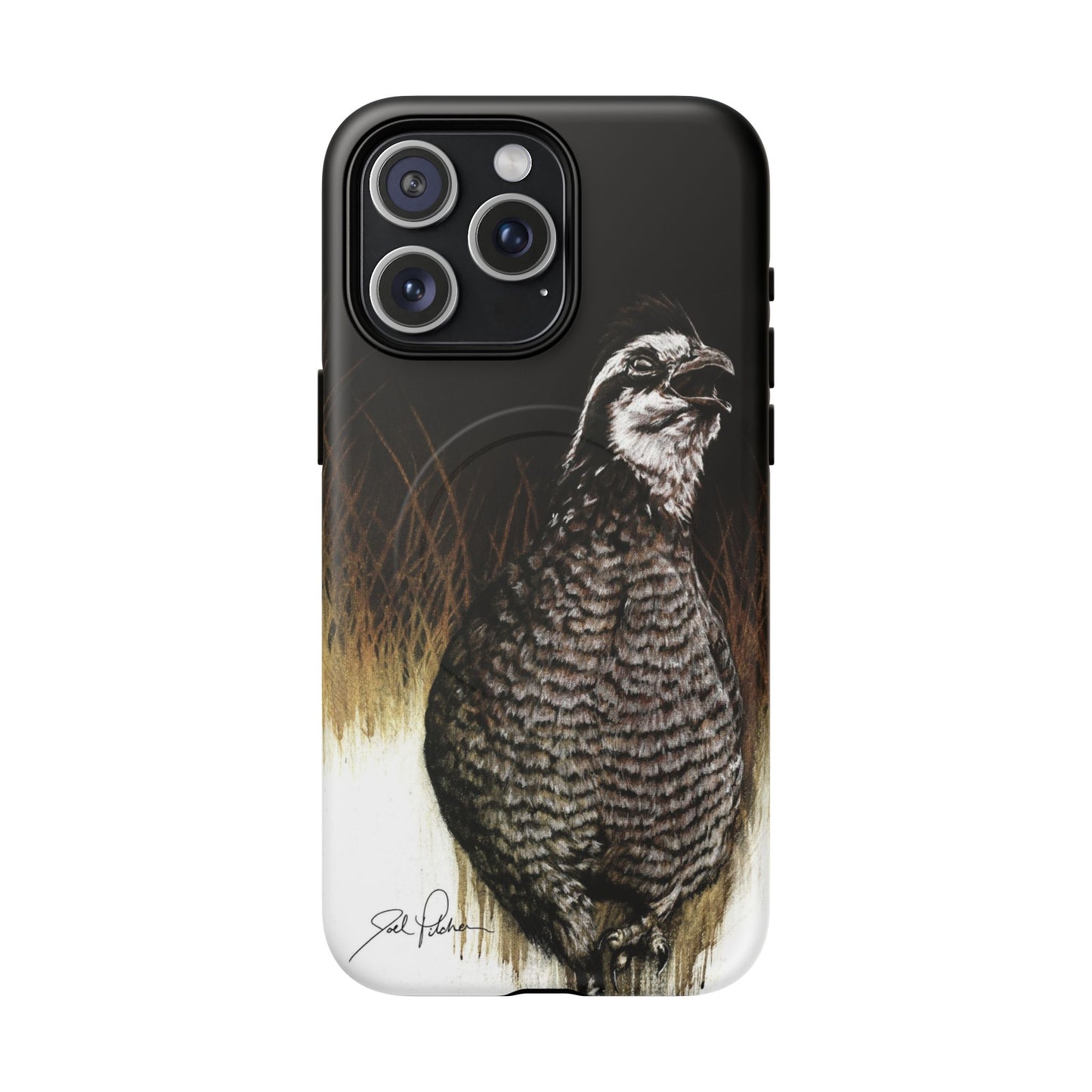 "Call of the Upland Quail" Magnetic Tough Case