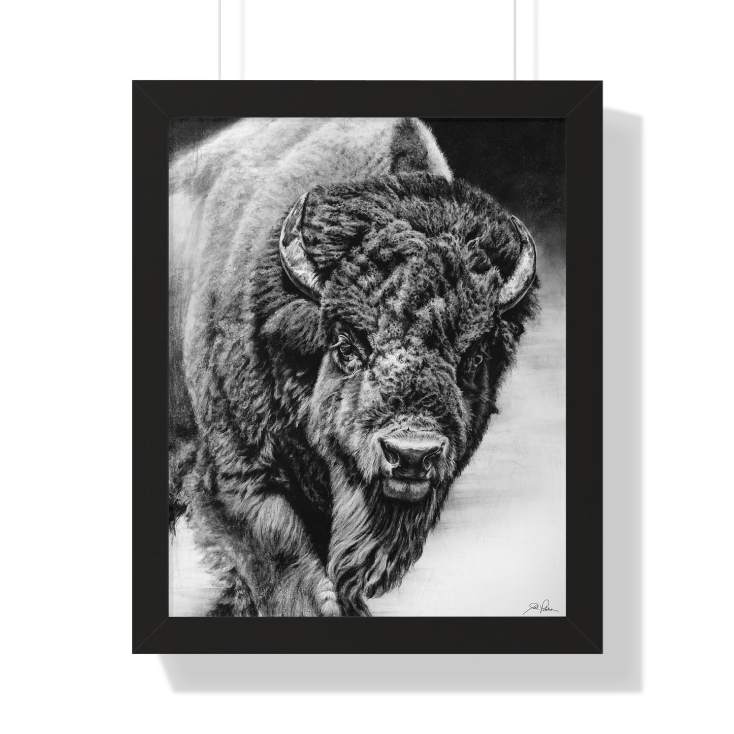 "Heavyweight Champ" Framed Paper Print.