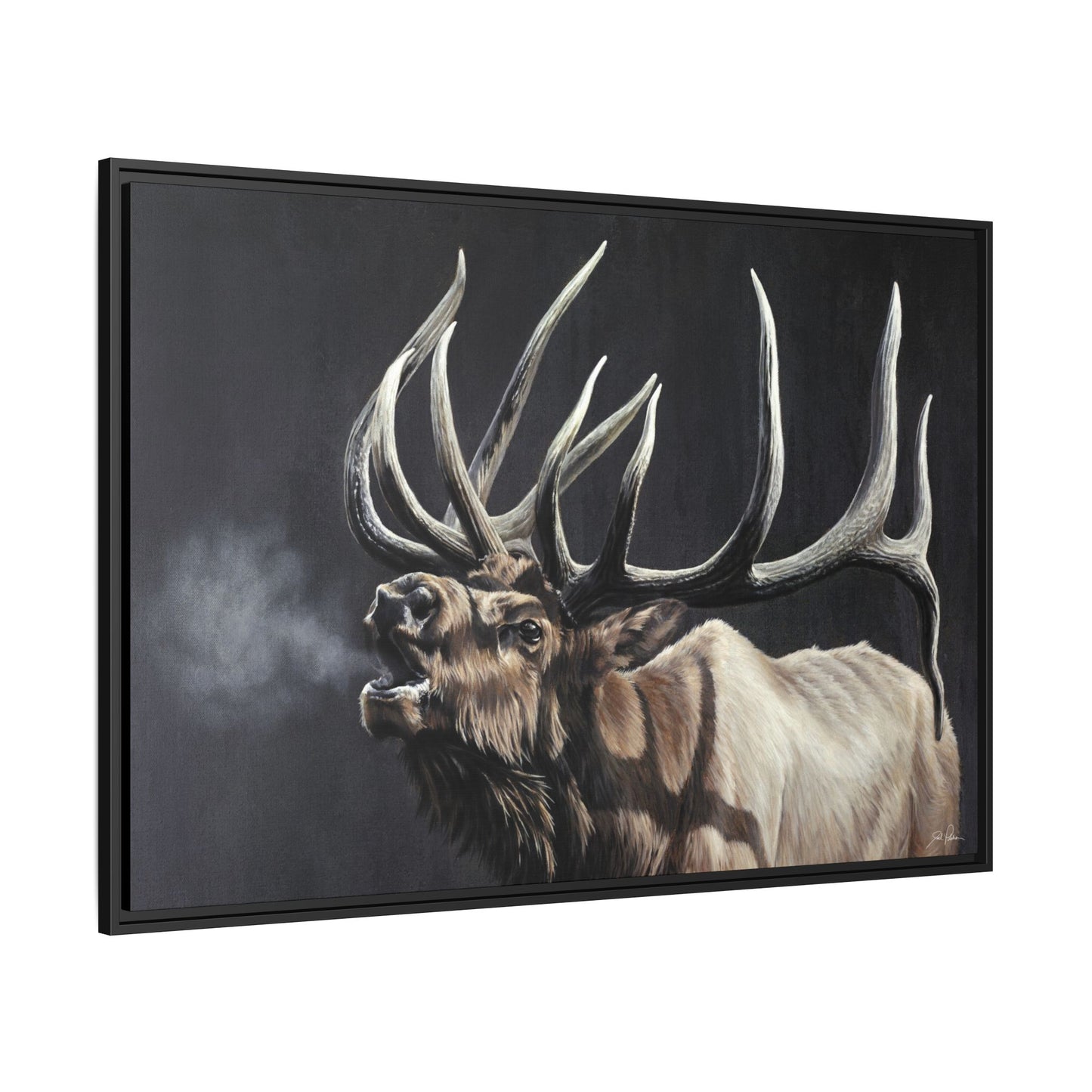 "Royal Persuasion" Framed Canvas