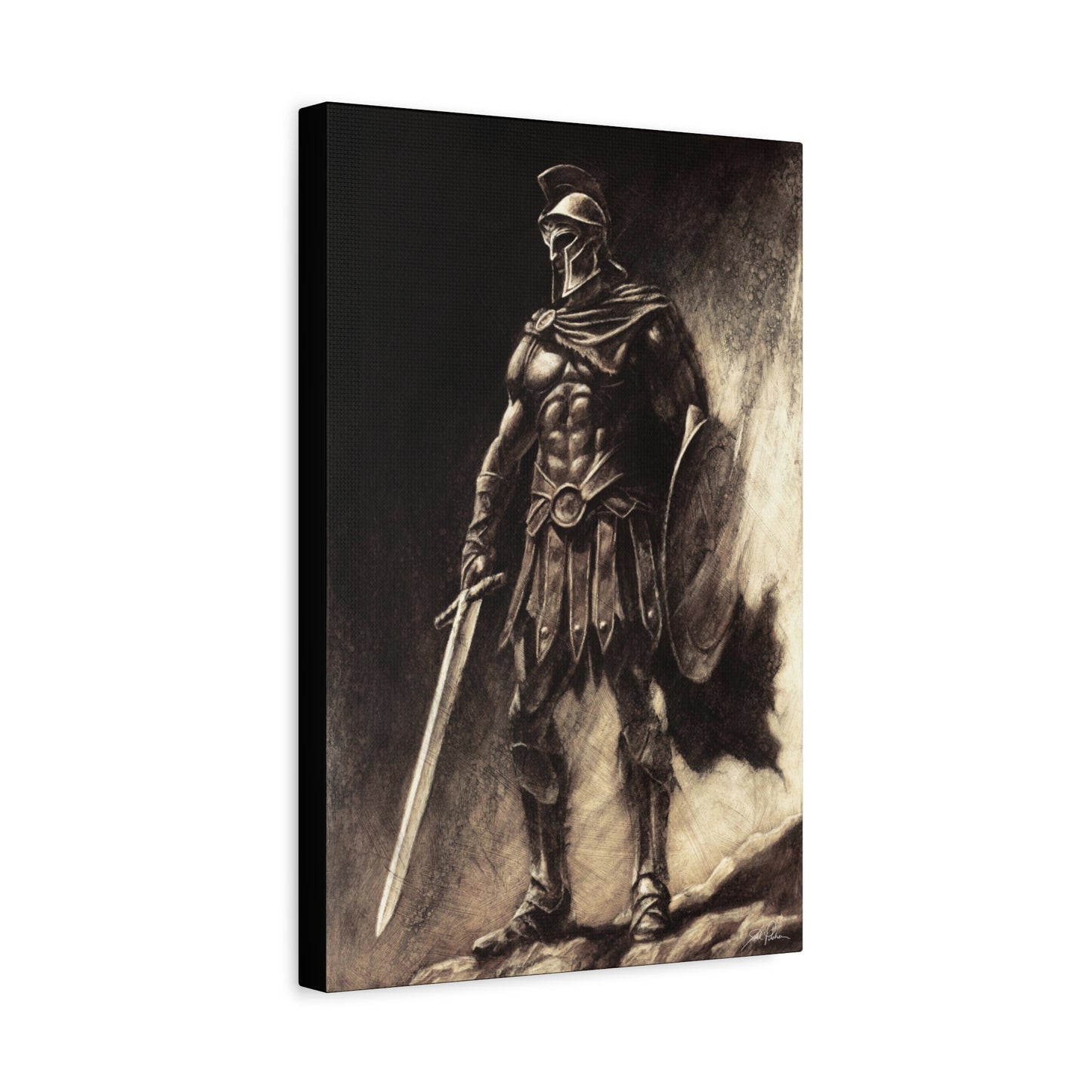 "Armor of God" Stretched Canvas