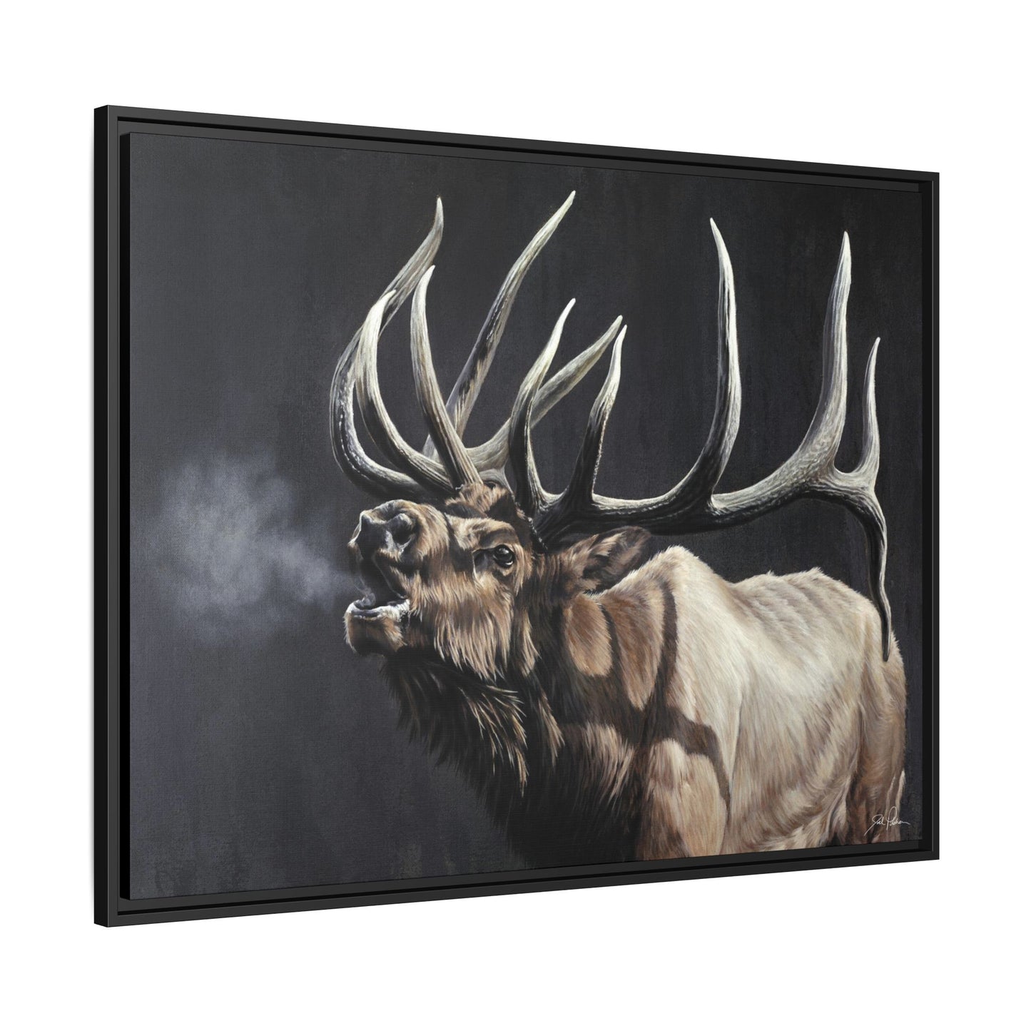 "Royal Persuasion" Framed Canvas