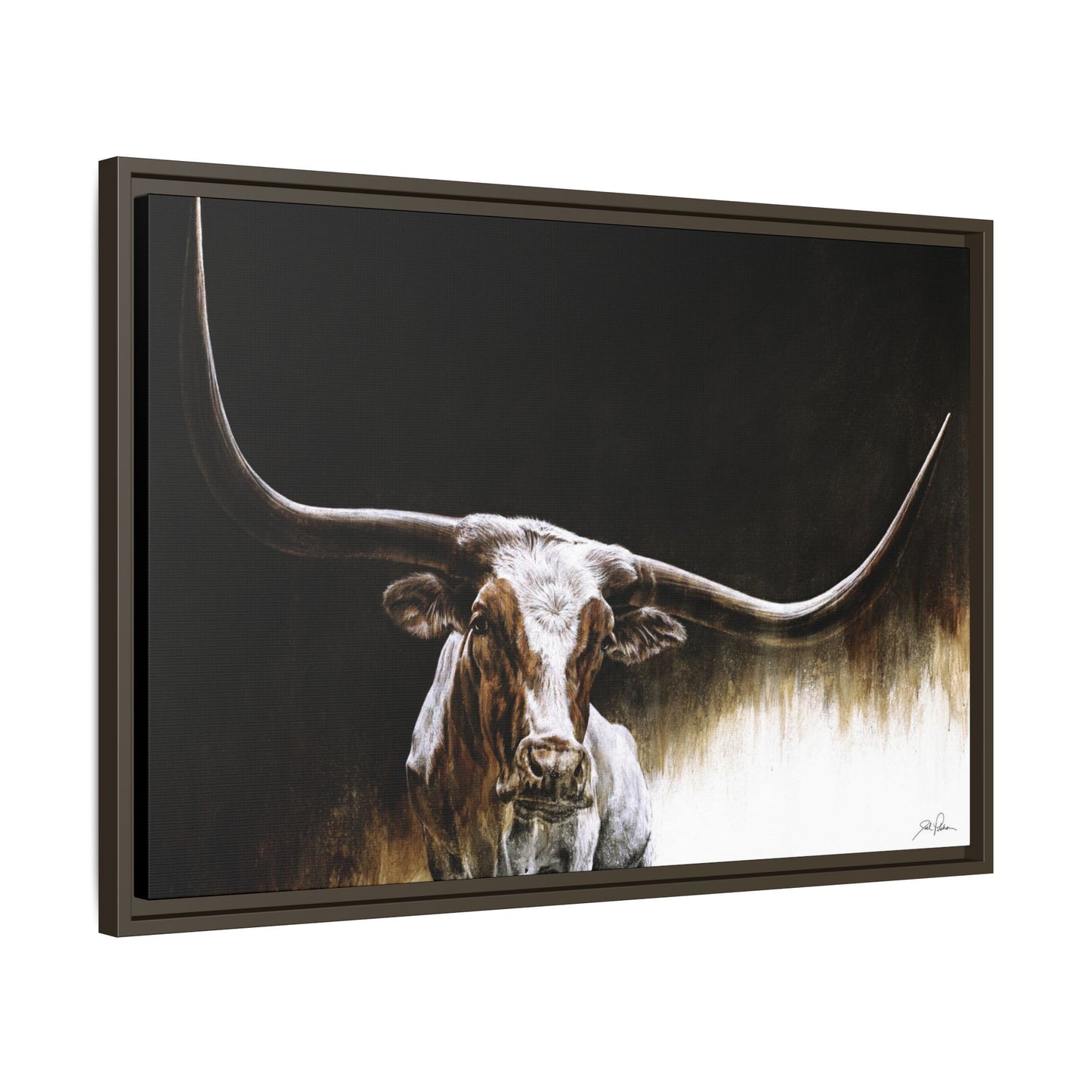 "Lone Star" Framed Canvas