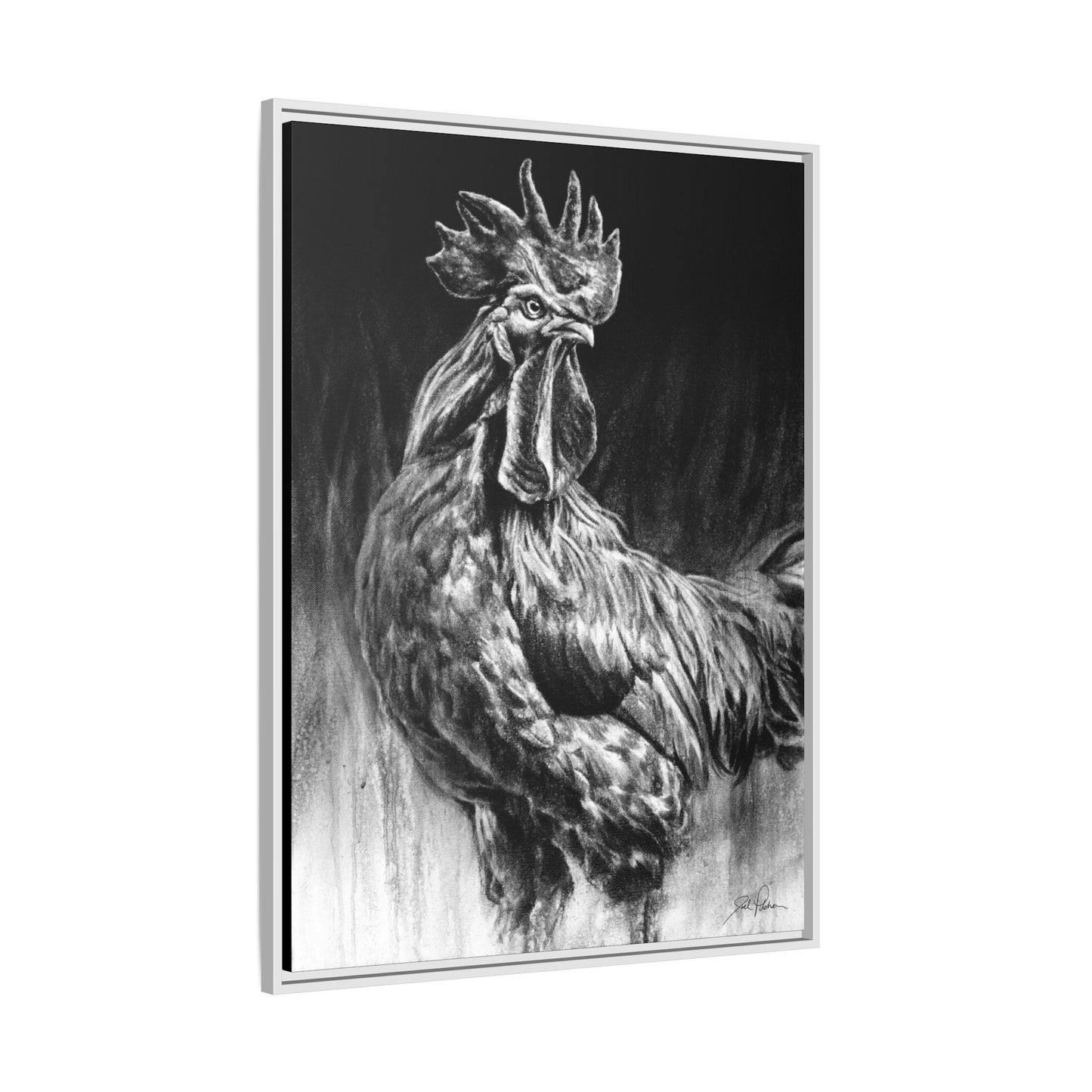 "Yard Boss" Framed Canvas