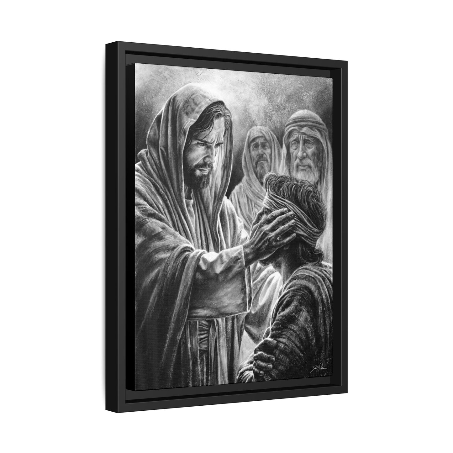 "That We May See" Framed Canvas
