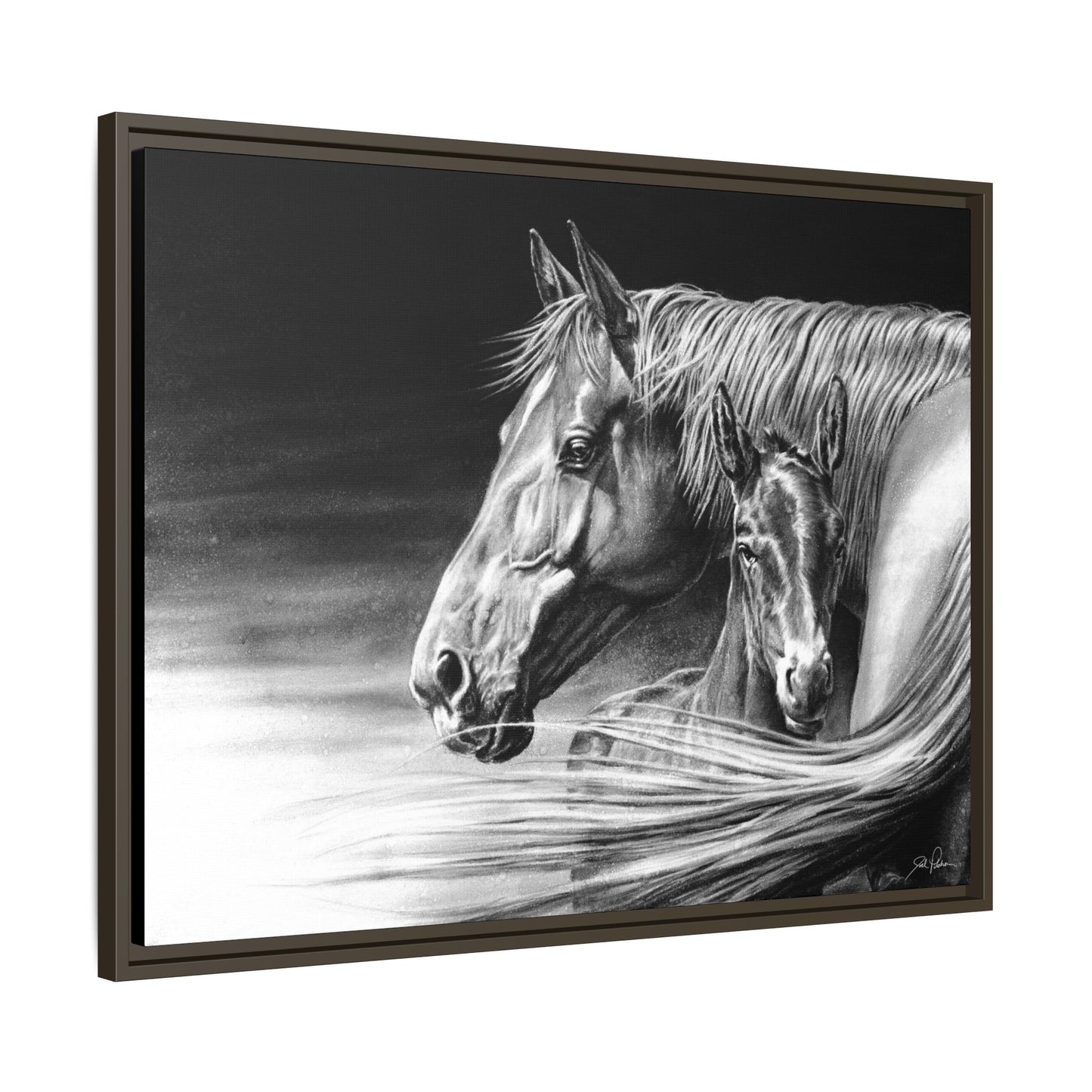 "Safe and Sound" Framed Canvas