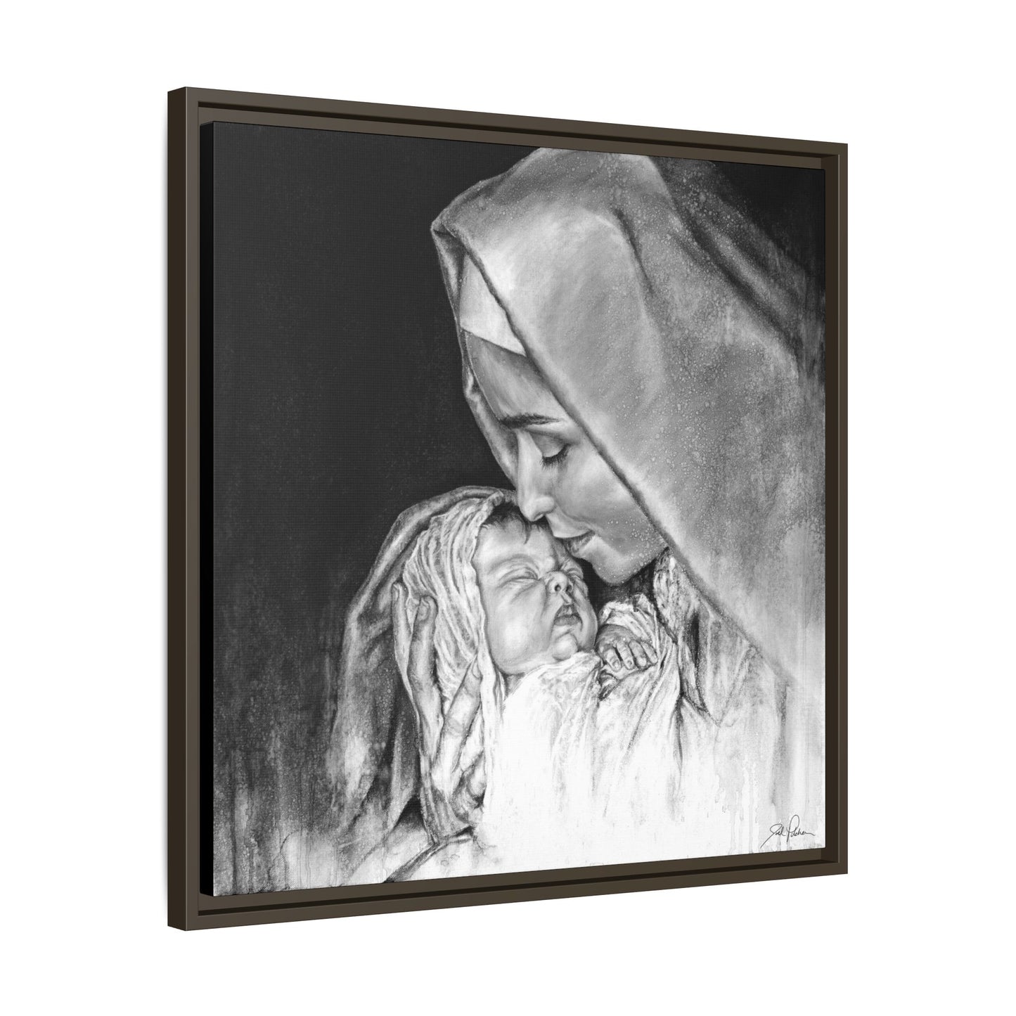 "King of Kings" Framed Canvas