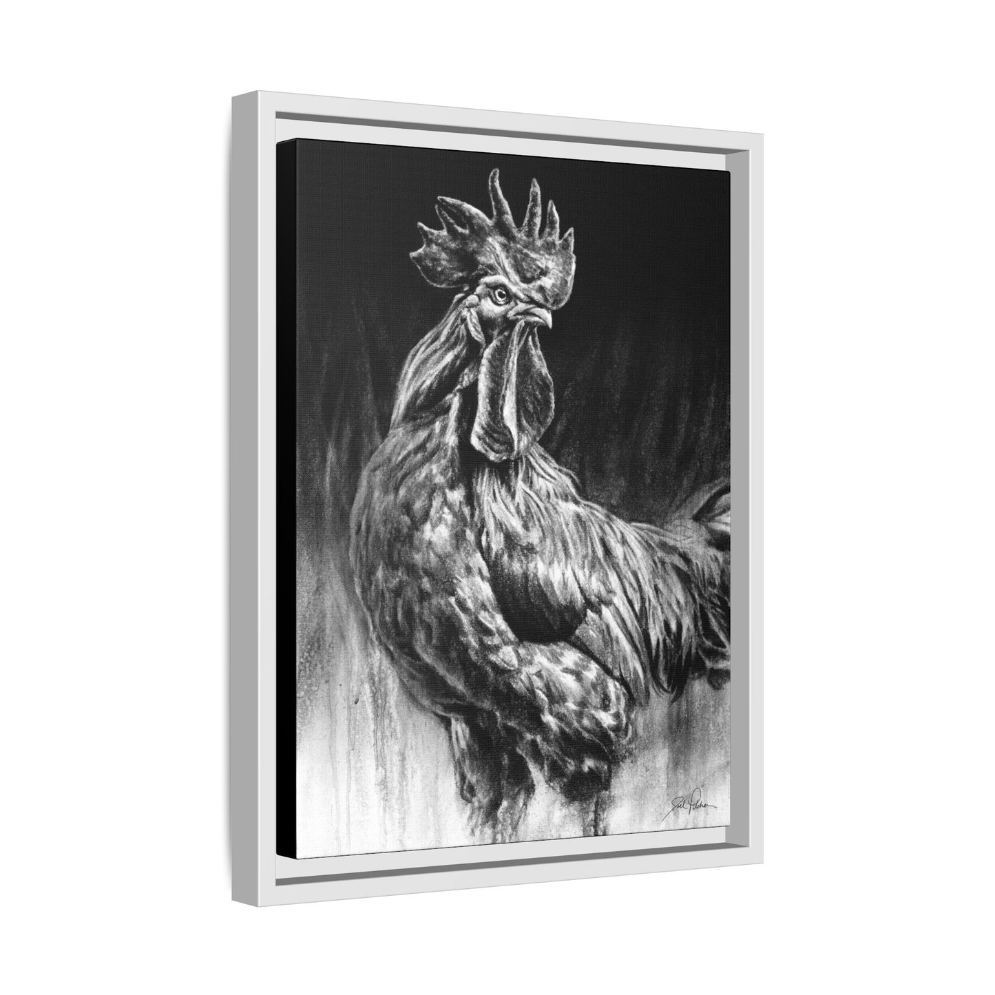 "Yard Boss" Framed Canvas