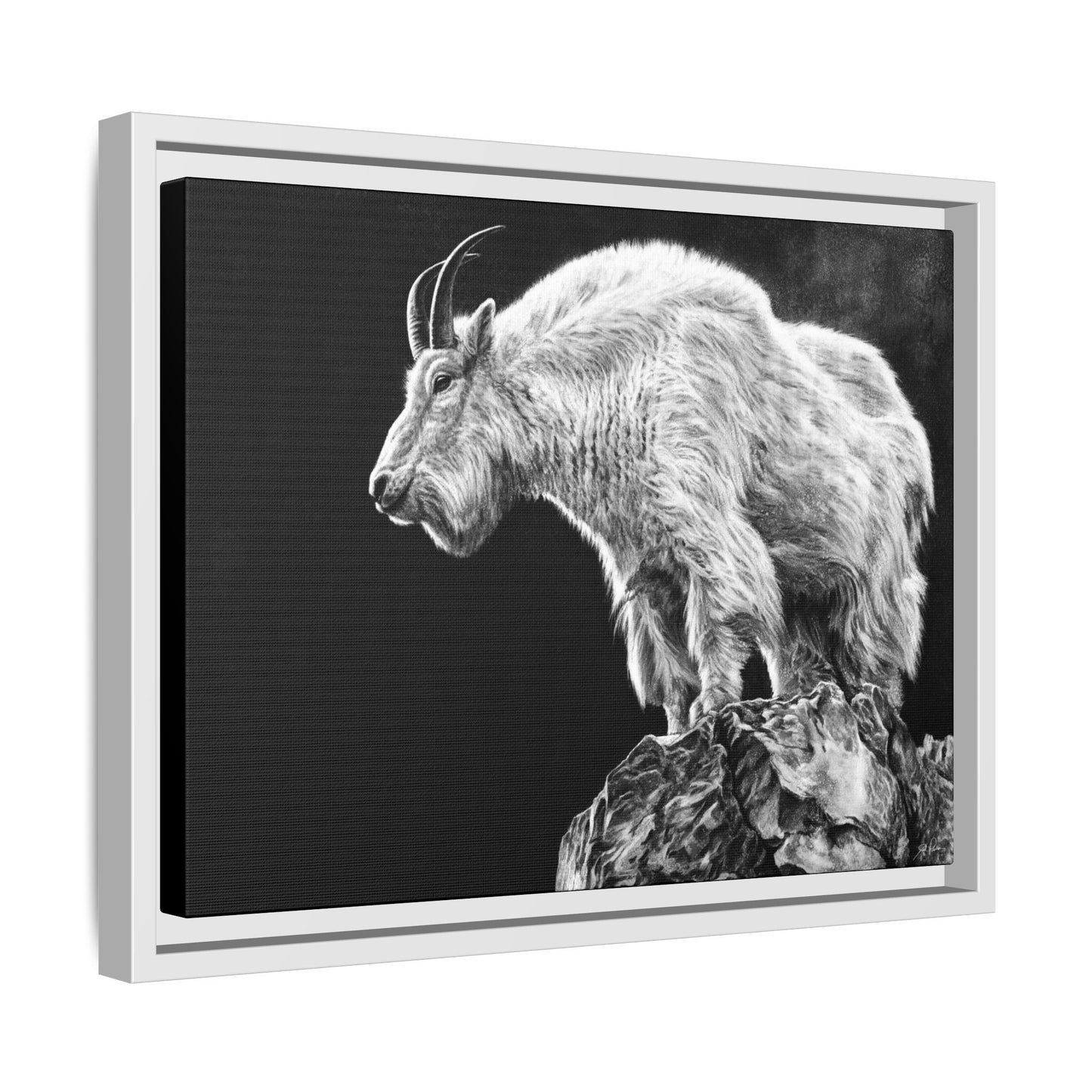 "Overwatch" Framed Canvas