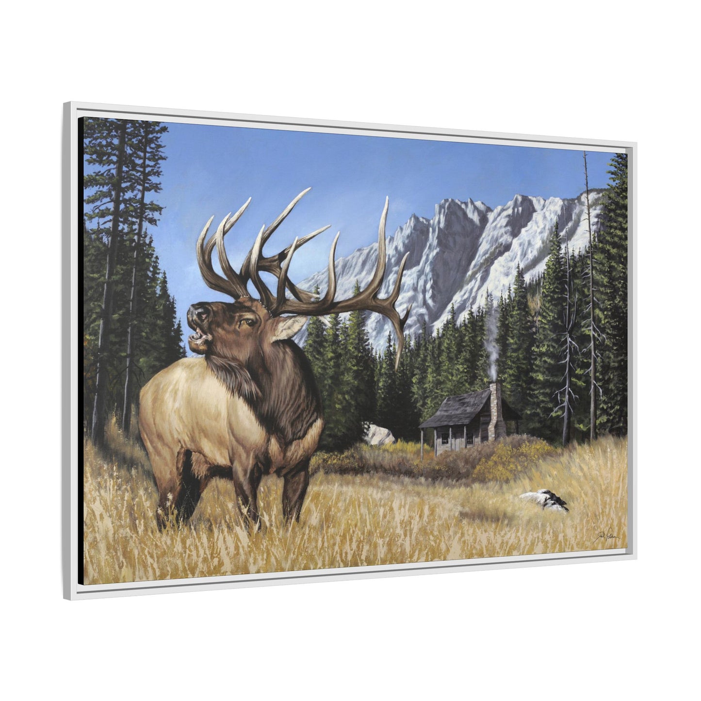 "Sanctuary" Framed Canvas