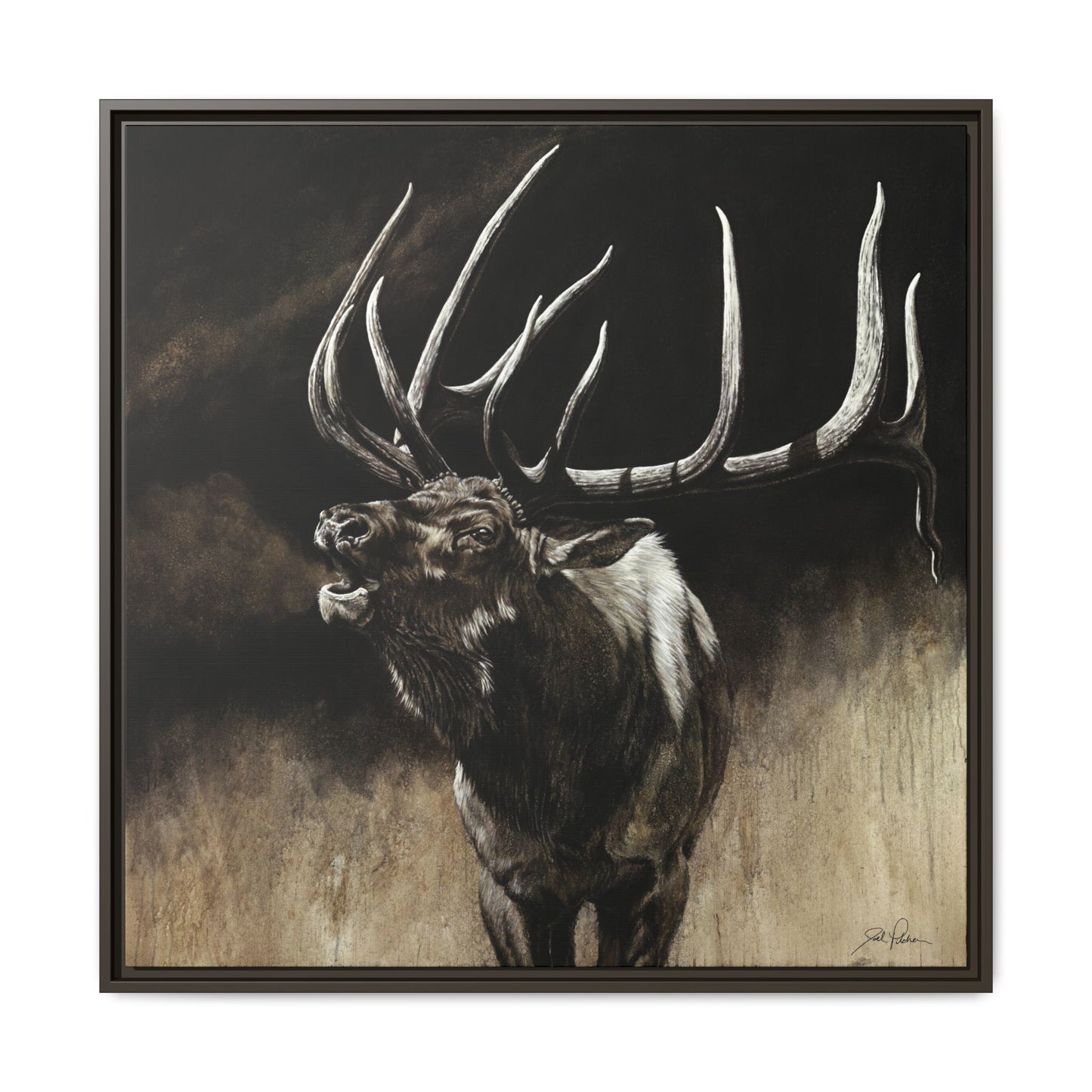 "Call of the Wild" Framed Canvas