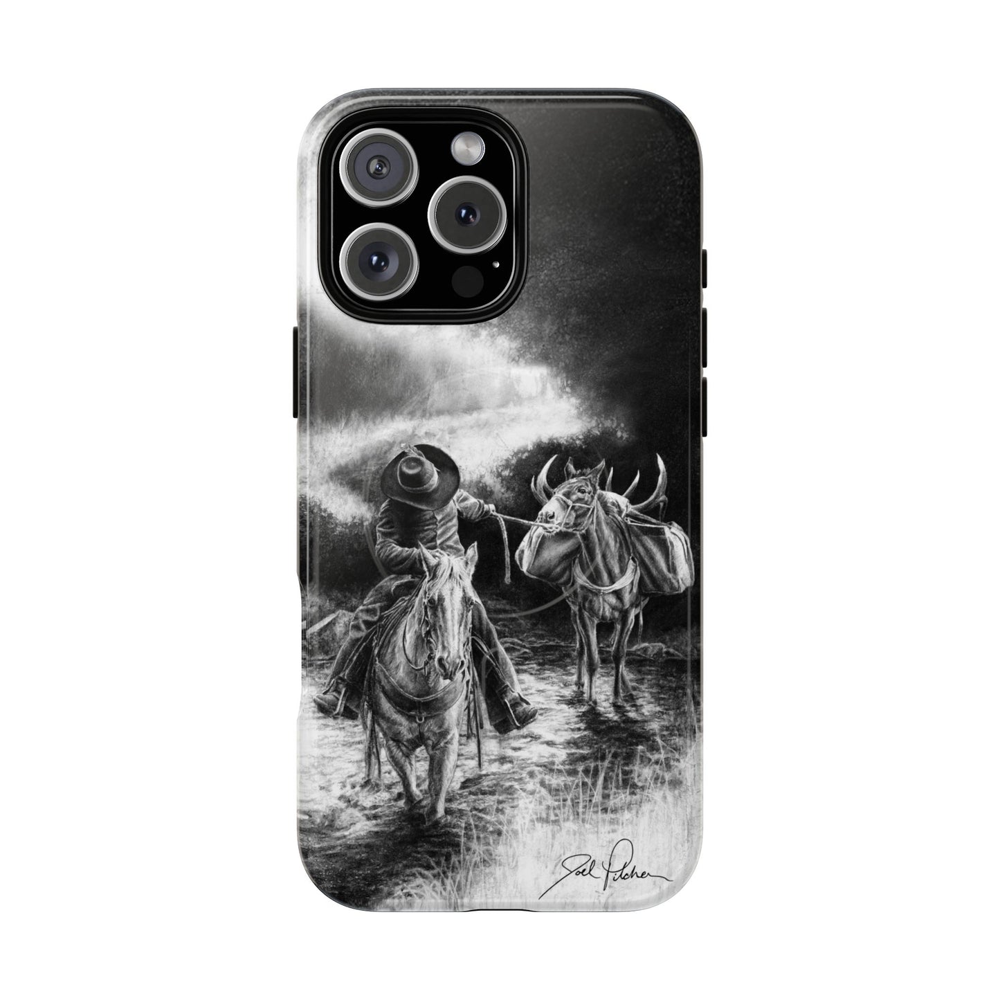 "Shallow Crossing" Magnetic Tough Case