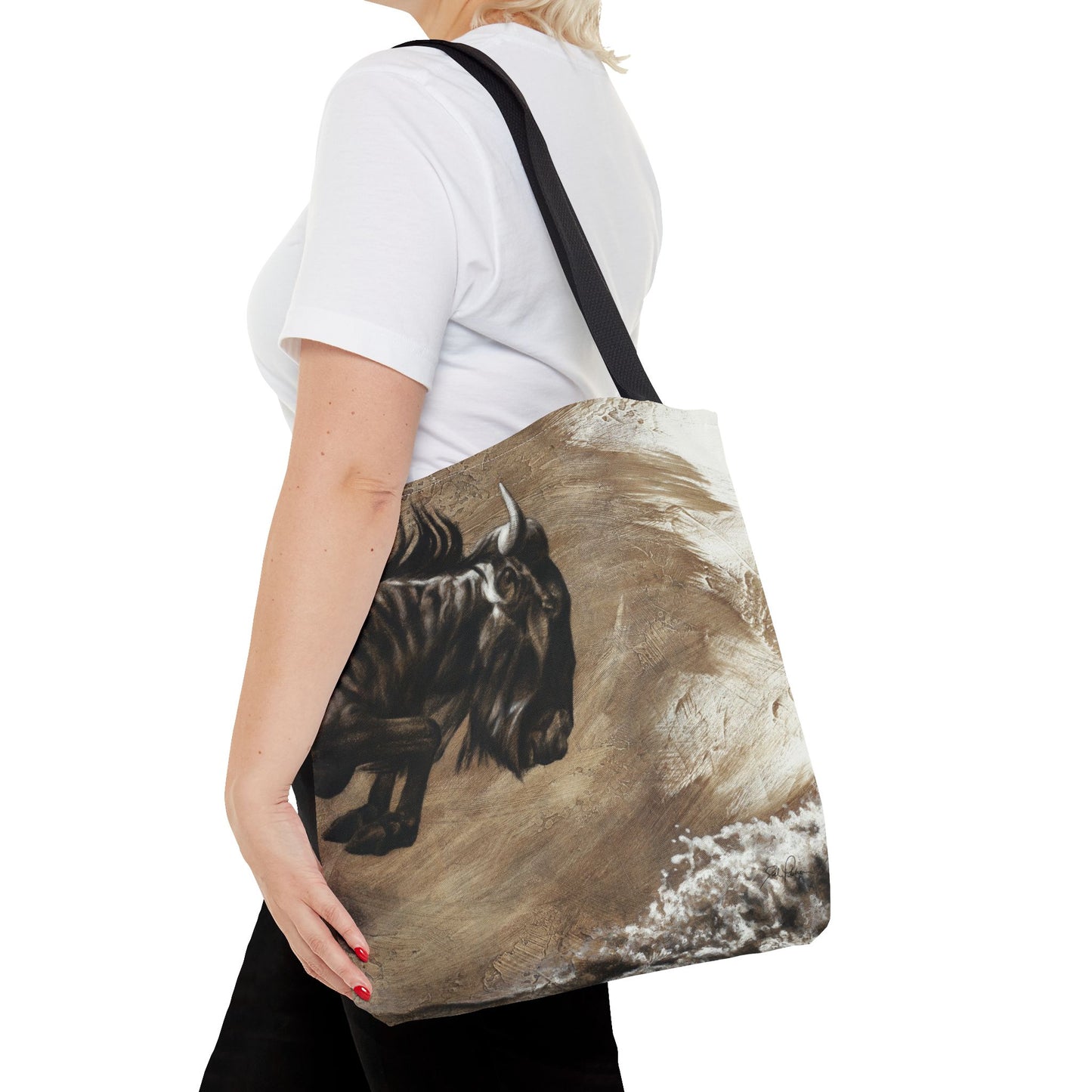 "Wildebeest" Tote Bag