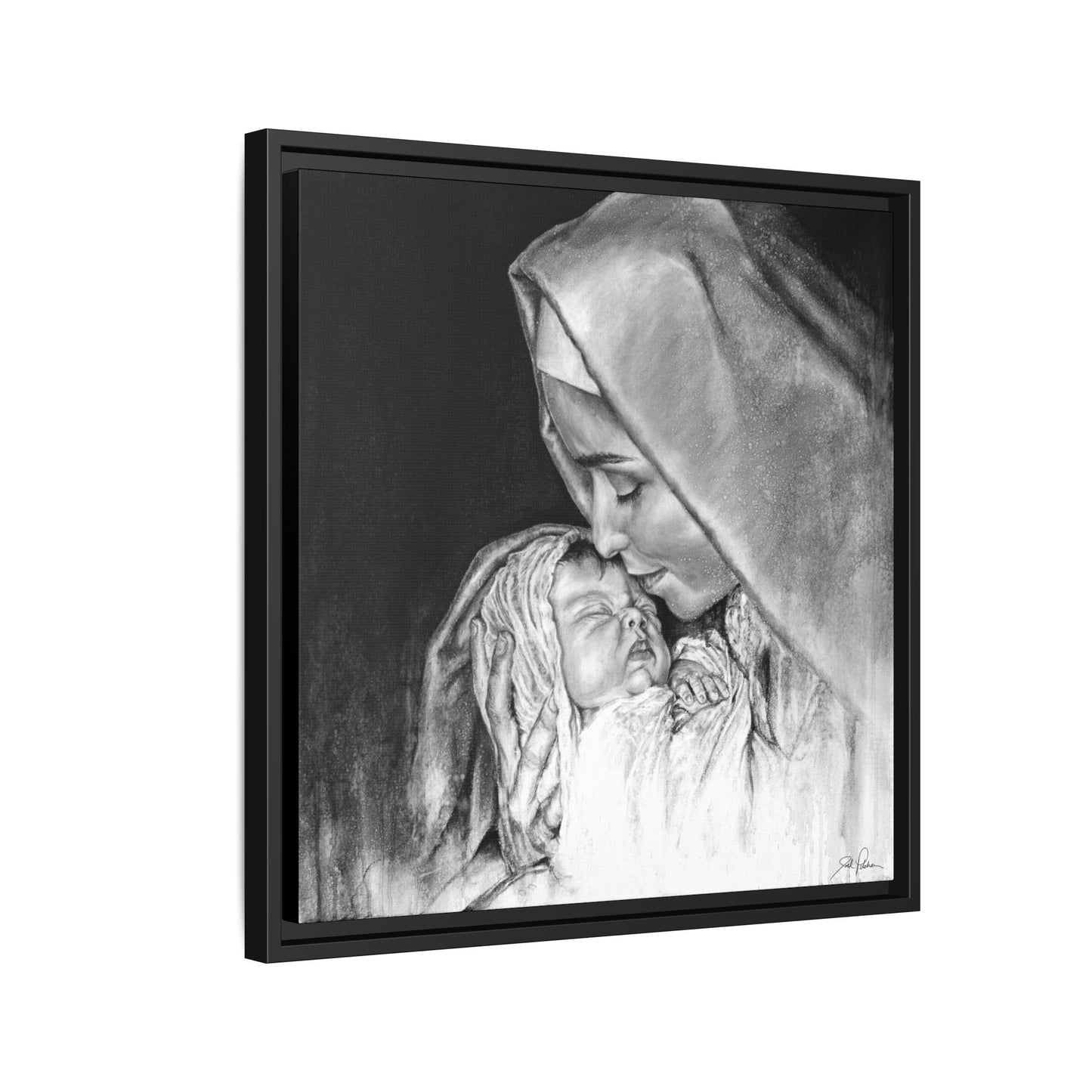 "King of Kings" Framed Canvas