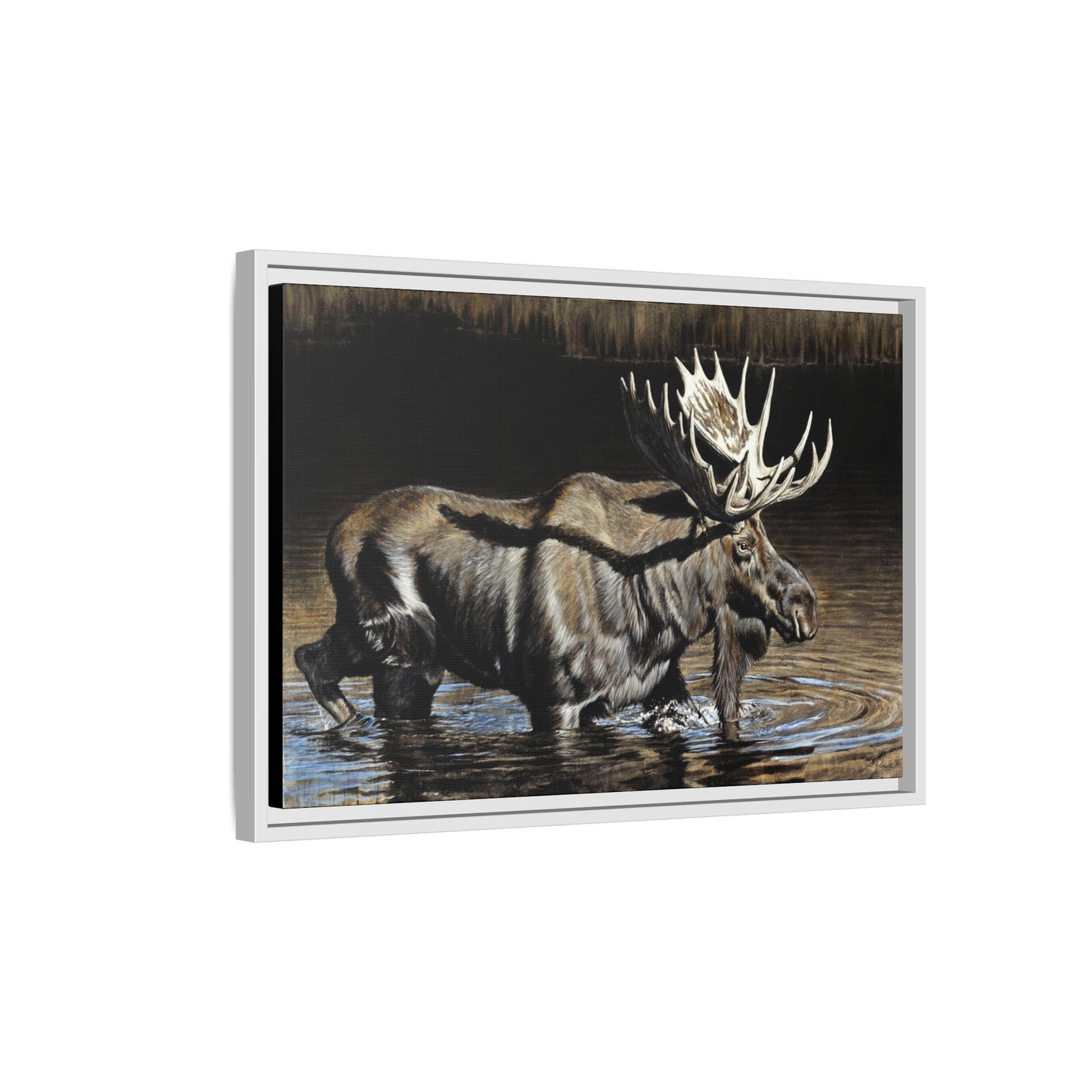 "Big Dipper" Framed Canvas