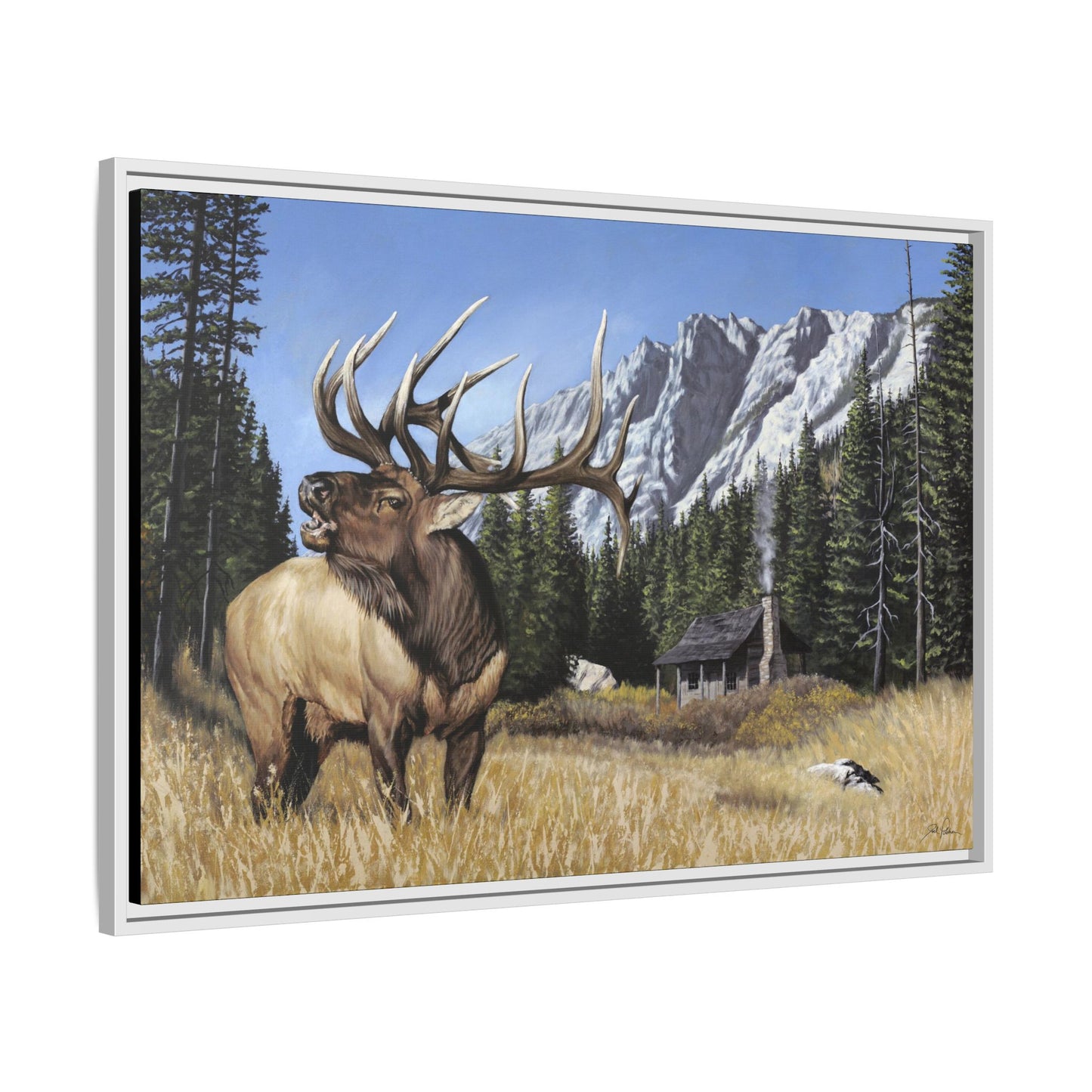 "Sanctuary" Framed Canvas