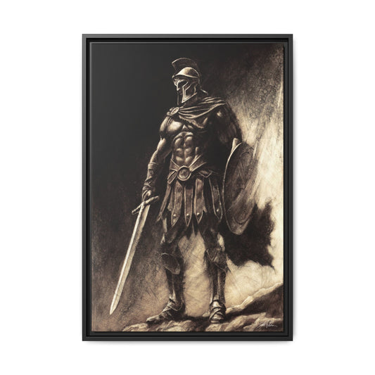 "Armor of God" Framed Canvas