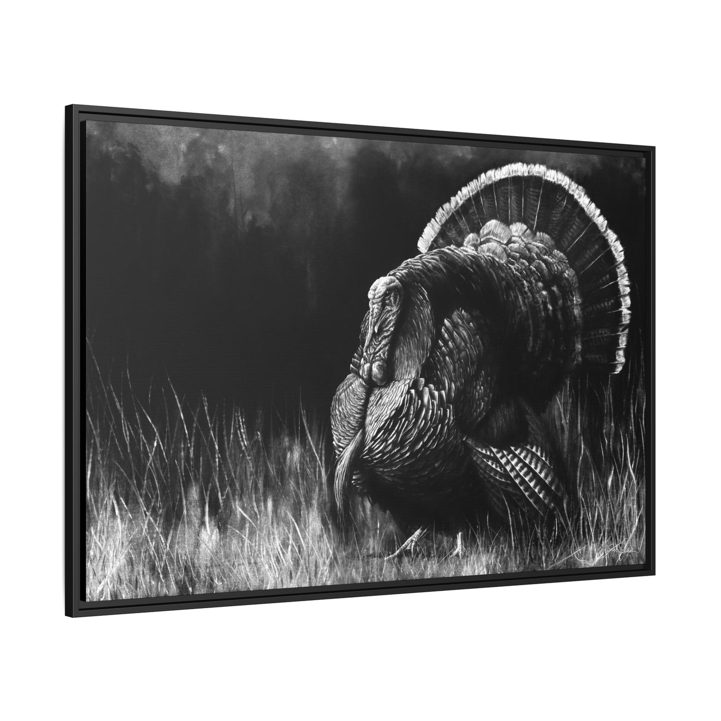 "Light It Up" Framed Canvas
