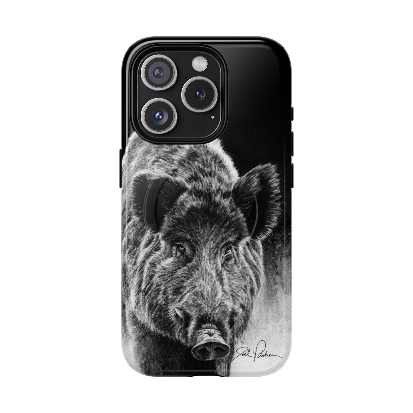 "Wild Boar" Magnetic Tough Case