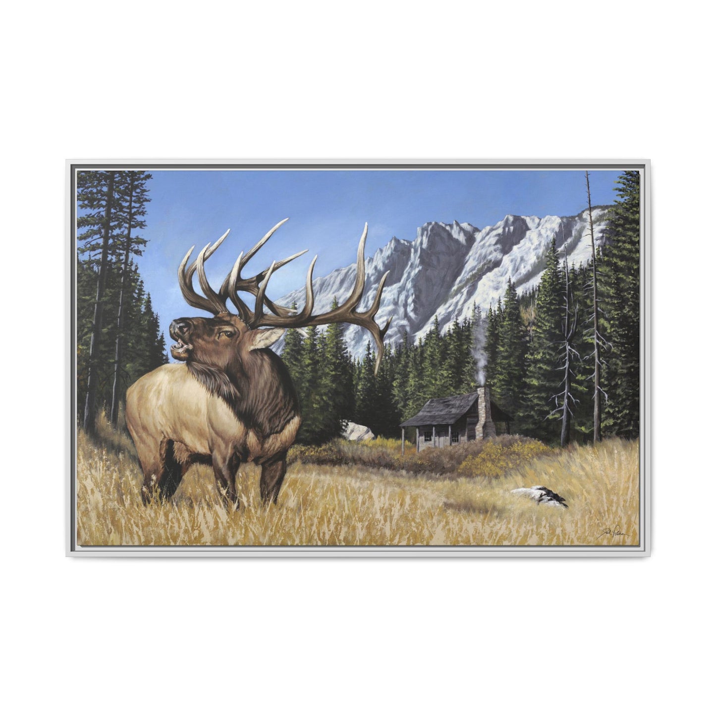 "Sanctuary" Framed Canvas