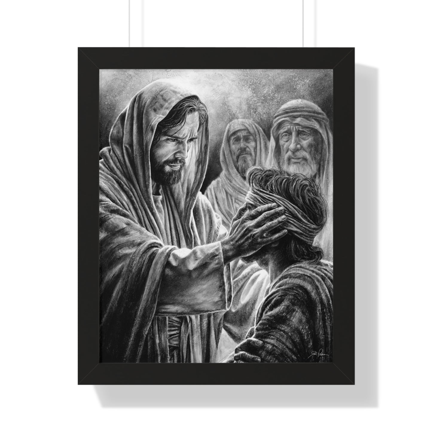 "That We May See" Framed Paper Print.