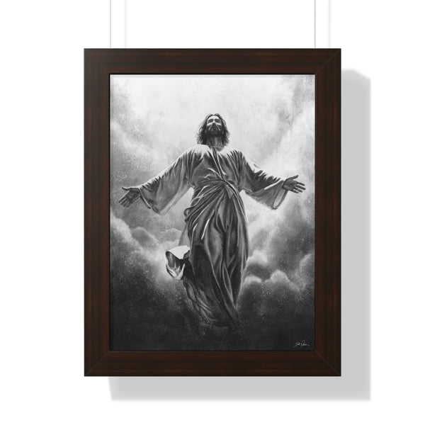 "In His Glory" Framed Paper Print